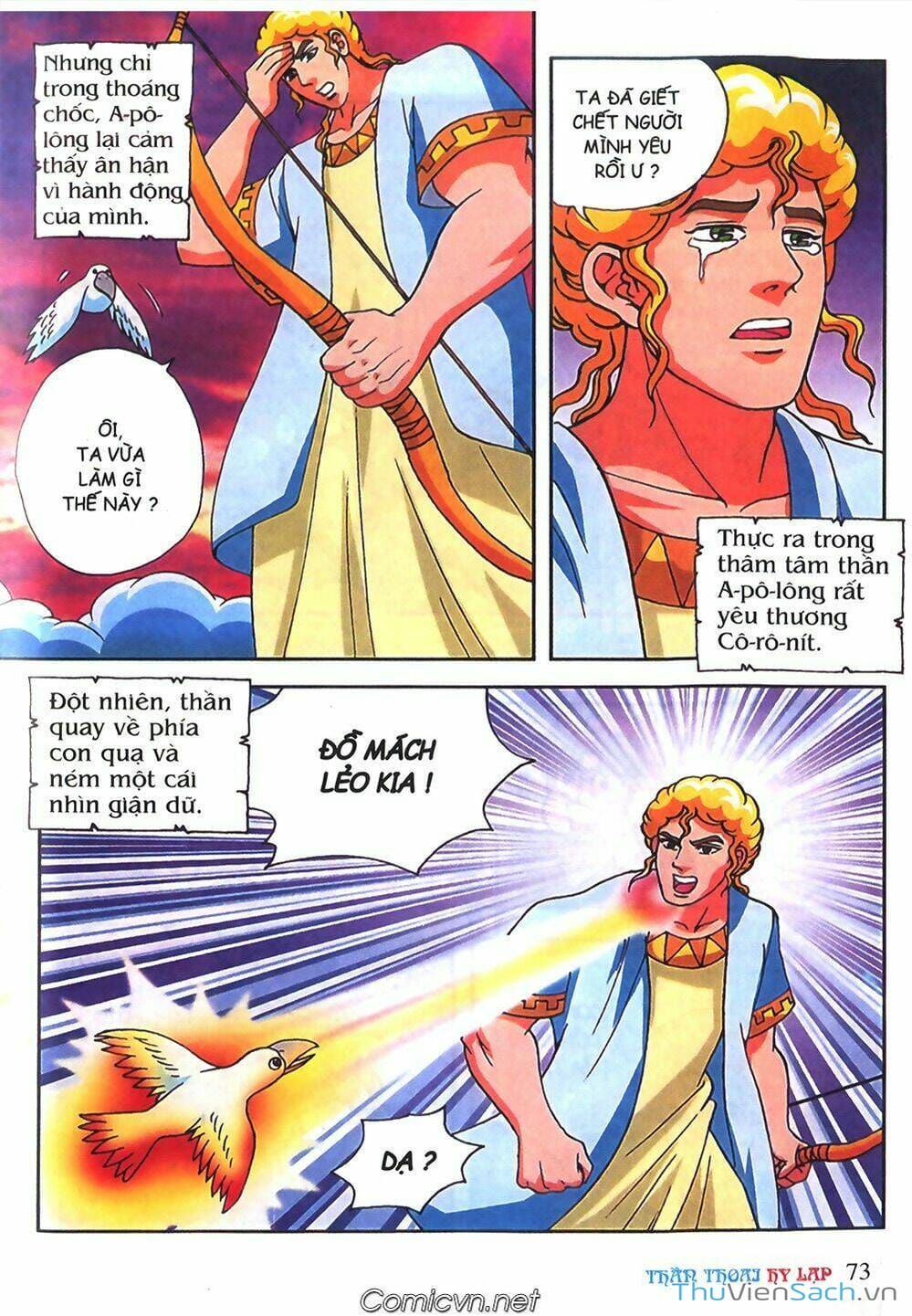 Truyện Tranh Thần Thoại Hy Lạp - Nguồn Gốc Các Vị Thần trang 3