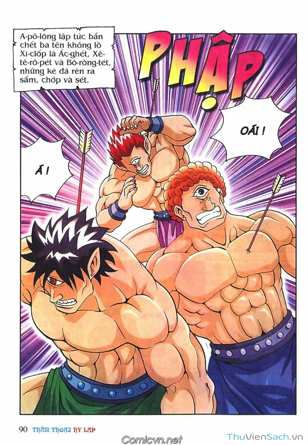 Truyện Tranh Thần Thoại Hy Lạp - Nguồn Gốc Các Vị Thần trang 3