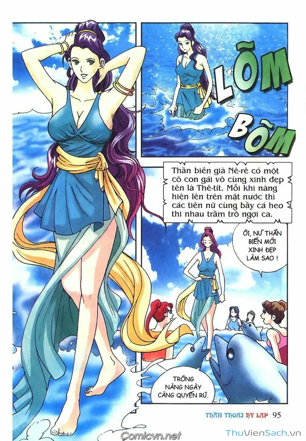 Truyện Tranh Thần Thoại Hy Lạp - Nguồn Gốc Các Vị Thần trang 3