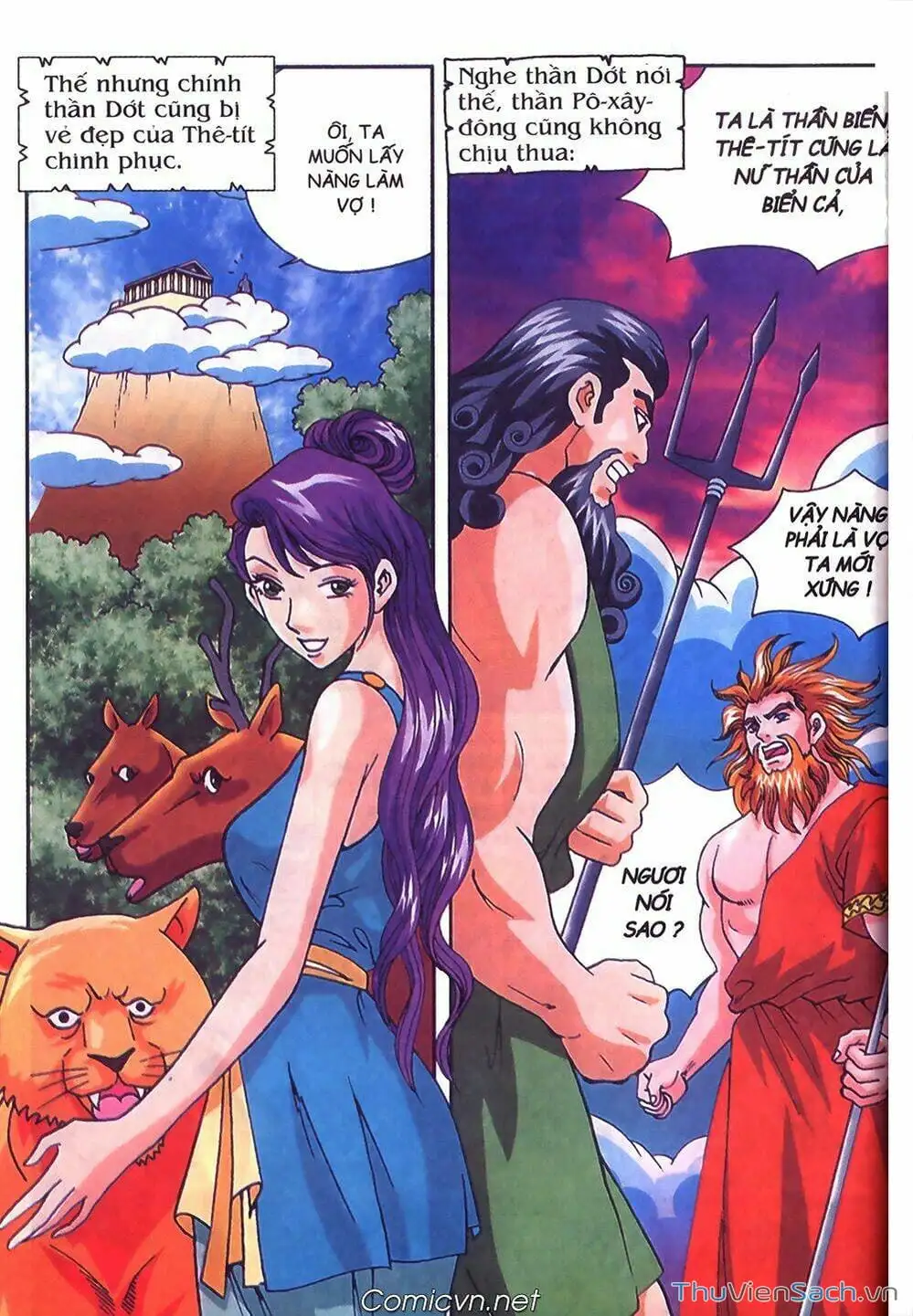 Truyện Tranh Thần Thoại Hy Lạp - Nguồn Gốc Các Vị Thần trang 3