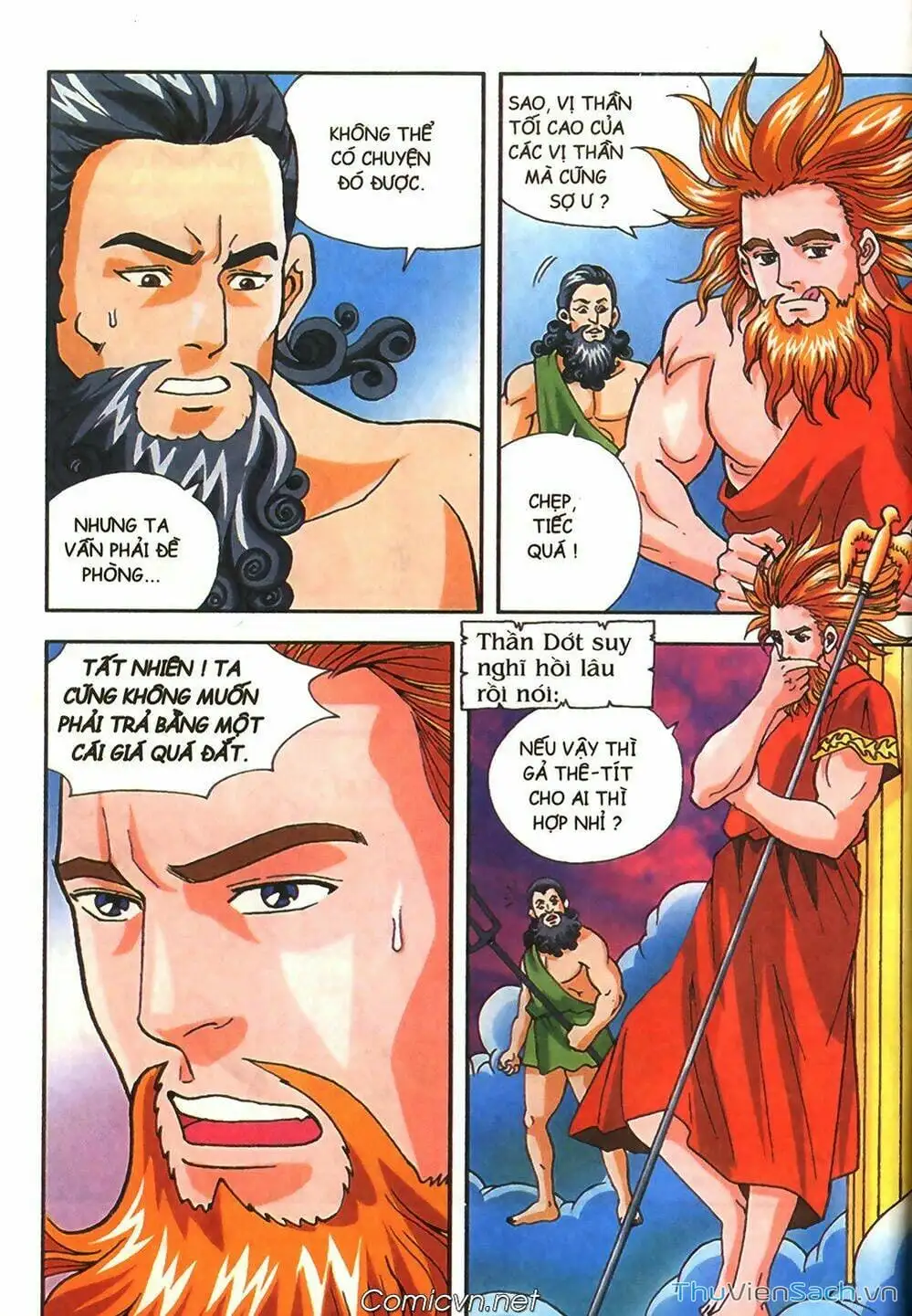 Truyện Tranh Thần Thoại Hy Lạp - Nguồn Gốc Các Vị Thần trang 3