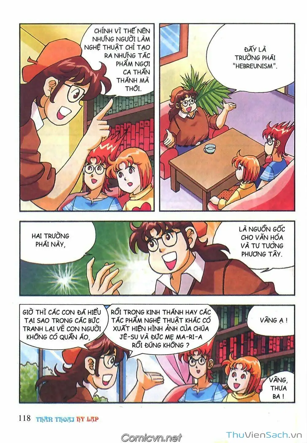 Truyện Tranh Thần Thoại Hy Lạp - Nguồn Gốc Các Vị Thần trang 3