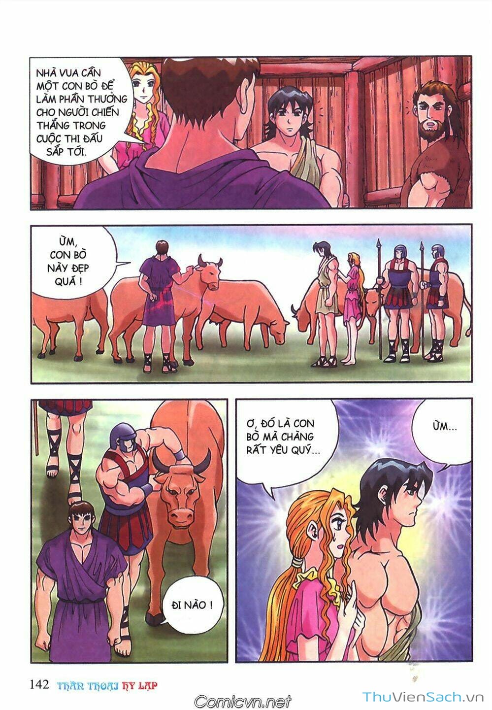 Truyện Tranh Thần Thoại Hy Lạp - Nguồn Gốc Các Vị Thần trang 3