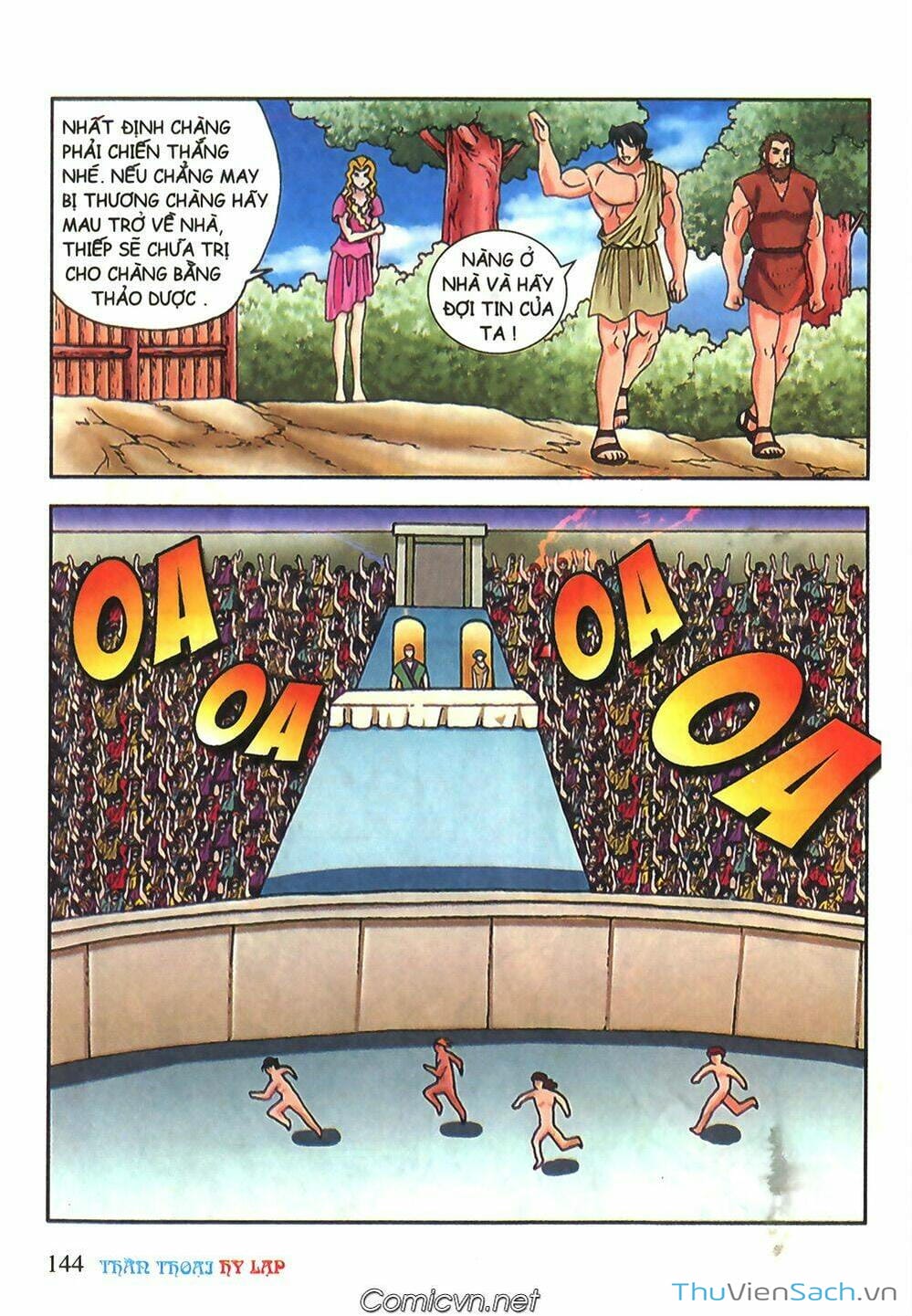 Truyện Tranh Thần Thoại Hy Lạp - Nguồn Gốc Các Vị Thần trang 3