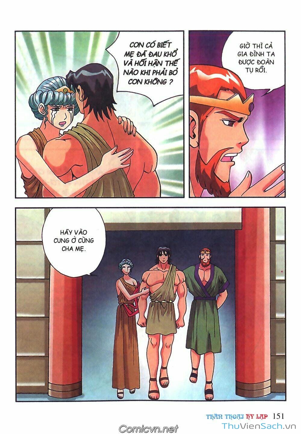 Truyện Tranh Thần Thoại Hy Lạp - Nguồn Gốc Các Vị Thần trang 3