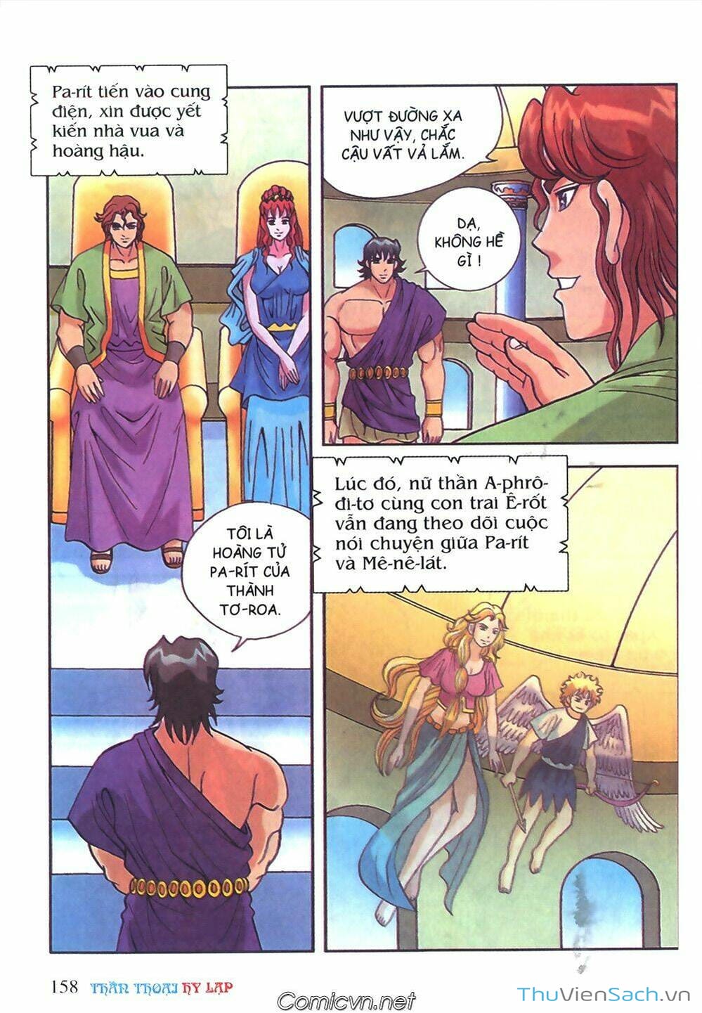 Truyện Tranh Thần Thoại Hy Lạp - Nguồn Gốc Các Vị Thần trang 3