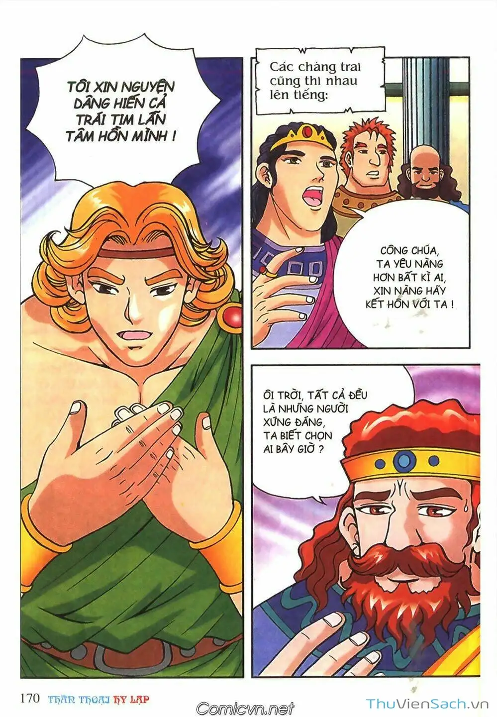 Truyện Tranh Thần Thoại Hy Lạp - Nguồn Gốc Các Vị Thần trang 3