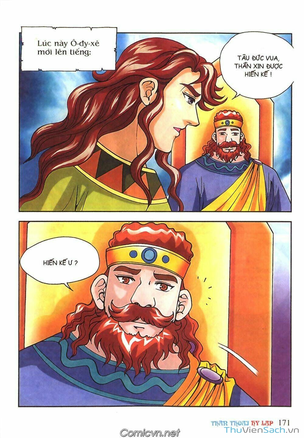 Truyện Tranh Thần Thoại Hy Lạp - Nguồn Gốc Các Vị Thần trang 3