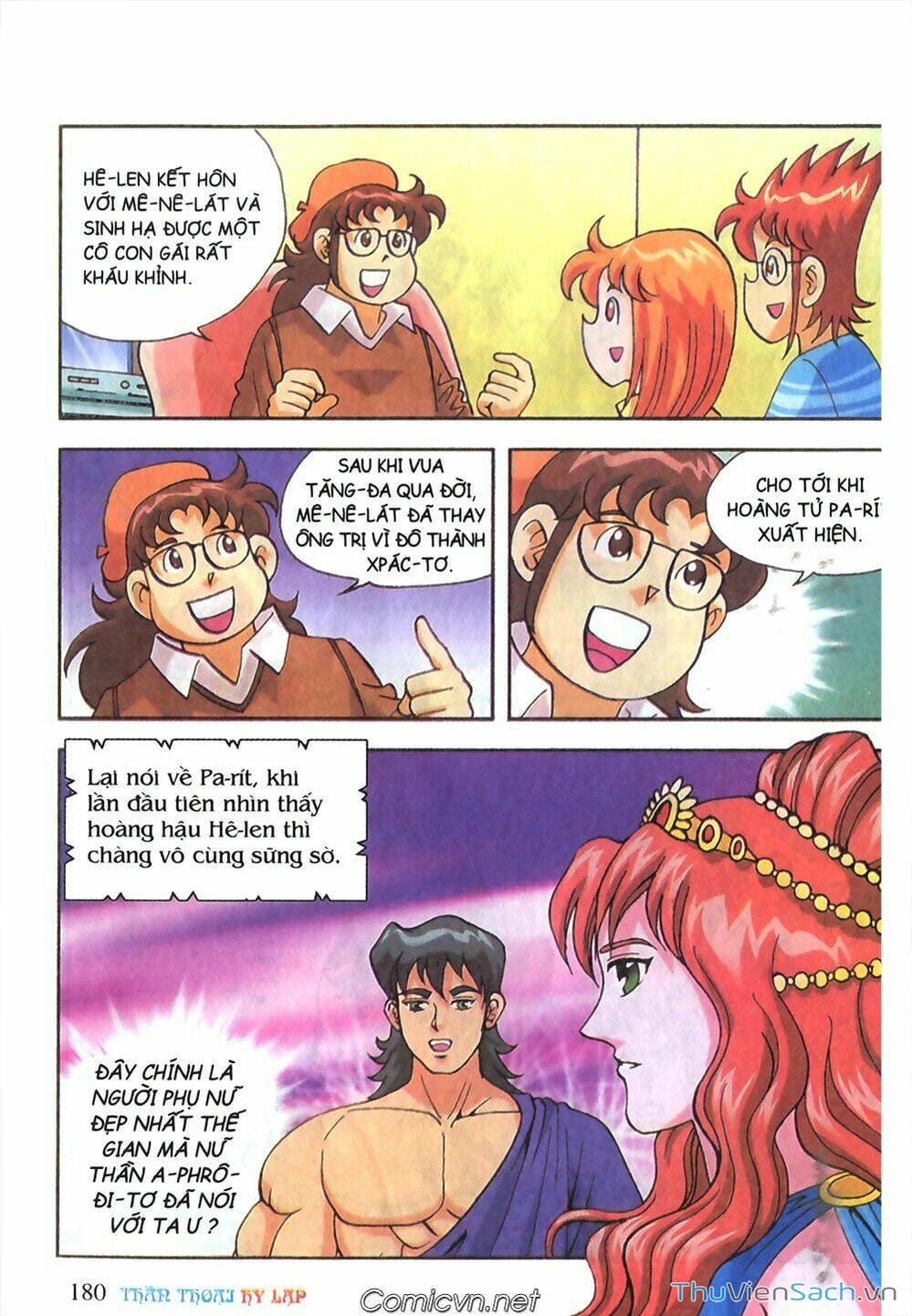 Truyện Tranh Thần Thoại Hy Lạp - Nguồn Gốc Các Vị Thần trang 3