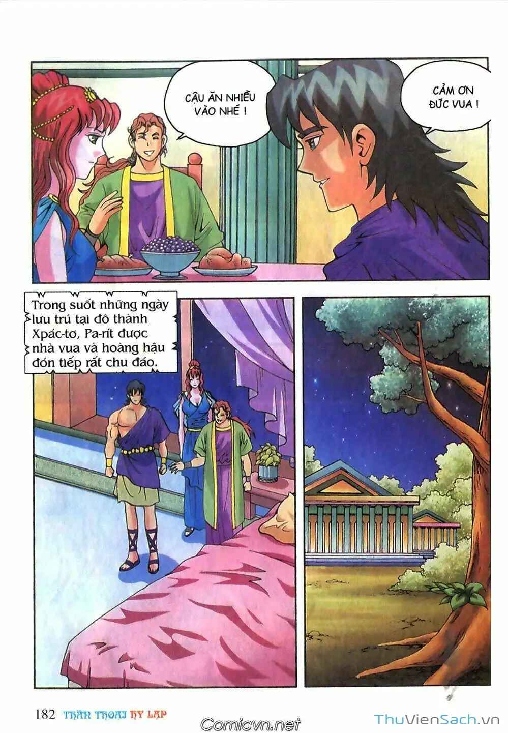 Truyện Tranh Thần Thoại Hy Lạp - Nguồn Gốc Các Vị Thần trang 3