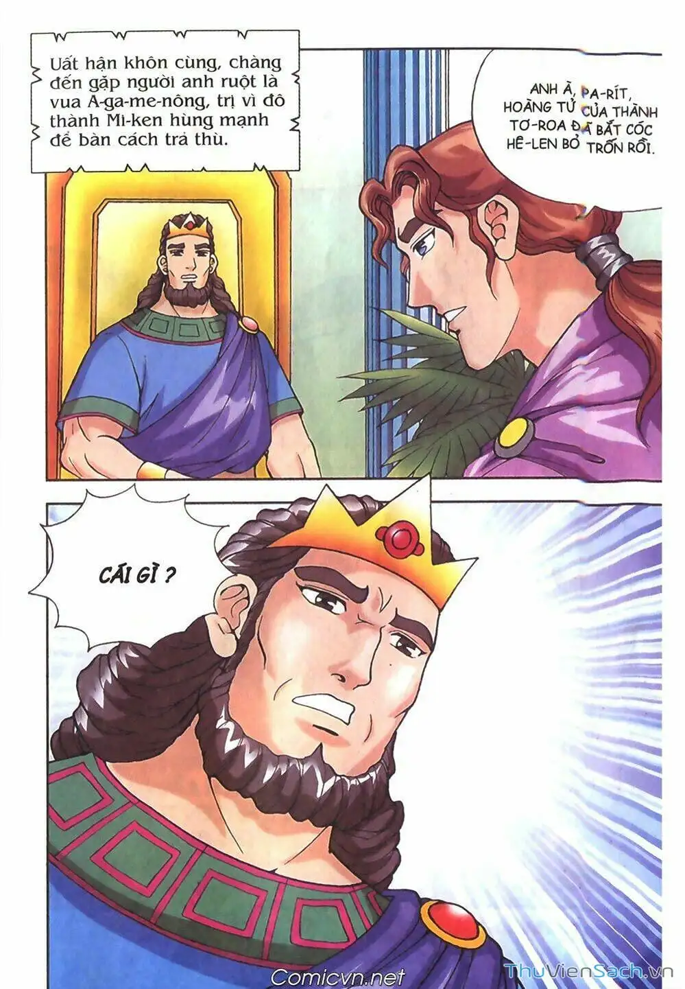 Truyện Tranh Thần Thoại Hy Lạp - Nguồn Gốc Các Vị Thần trang 3