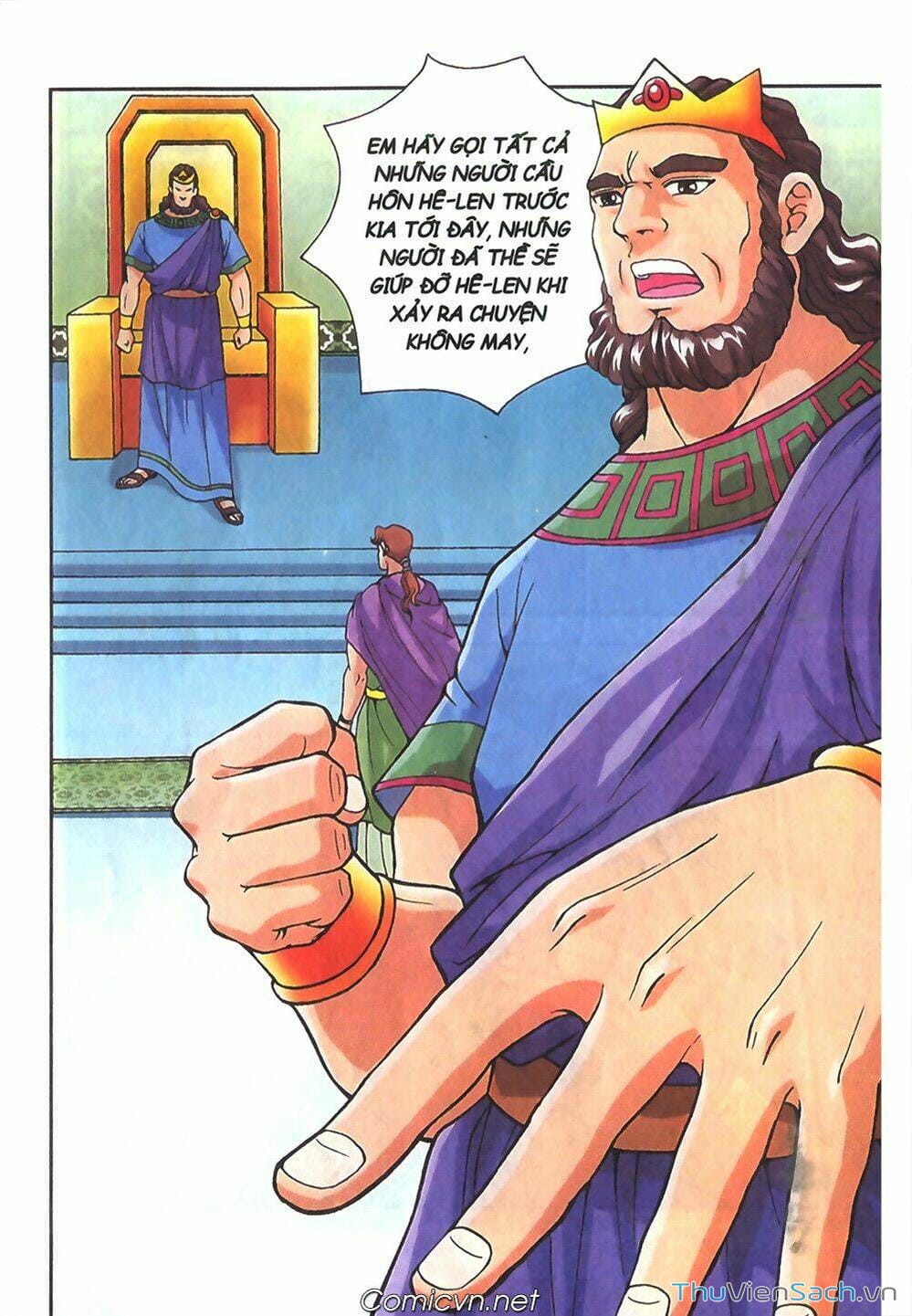 Truyện Tranh Thần Thoại Hy Lạp - Nguồn Gốc Các Vị Thần trang 3