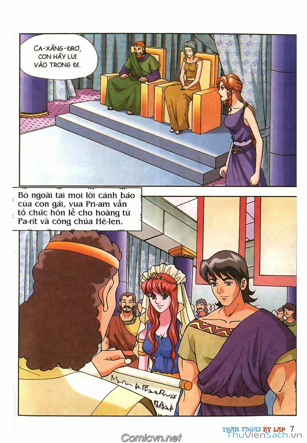 Truyện Tranh Thần Thoại Hy Lạp - Nguồn Gốc Các Vị Thần trang 3