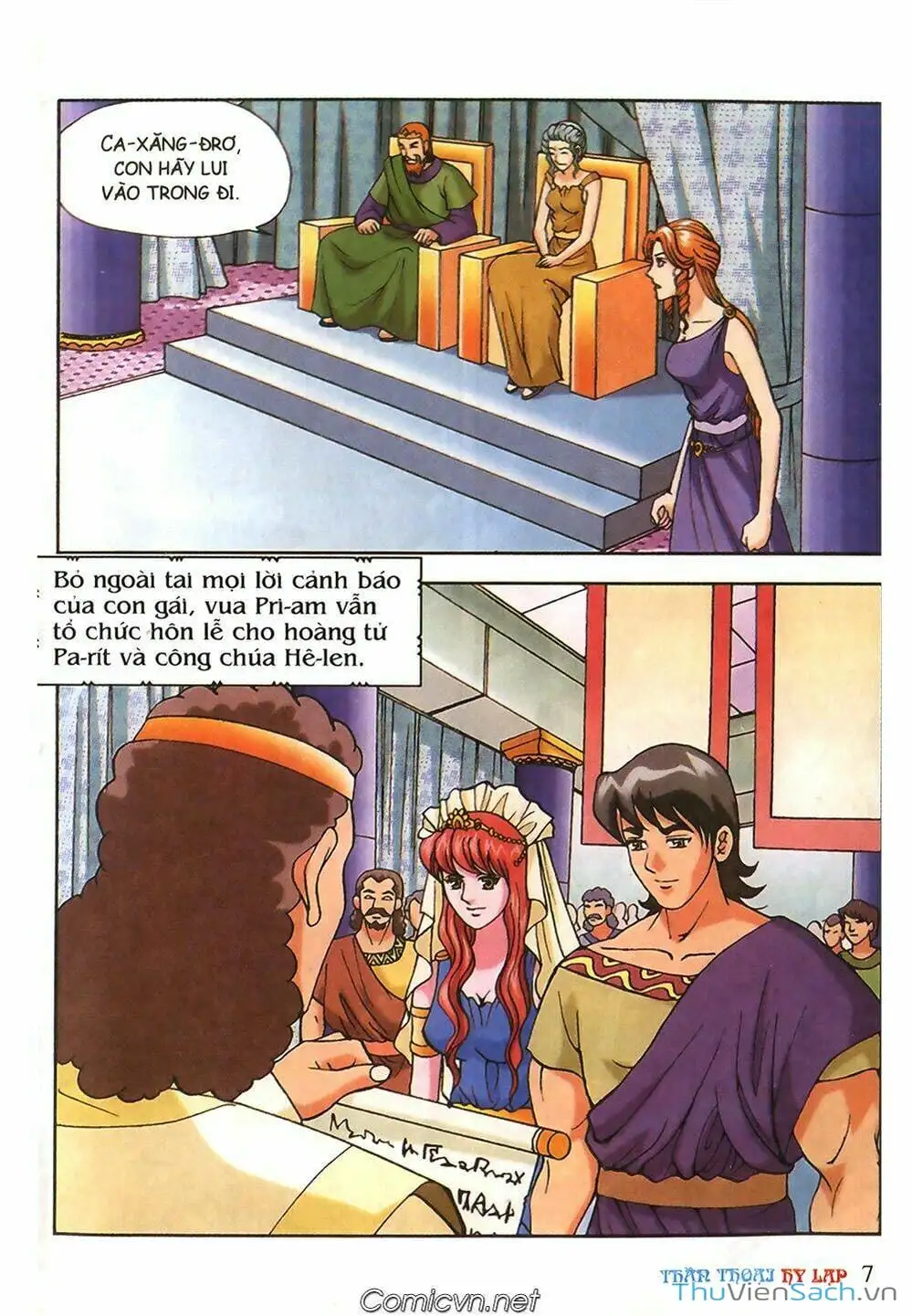 Truyện Tranh Thần Thoại Hy Lạp - Nguồn Gốc Các Vị Thần trang 3