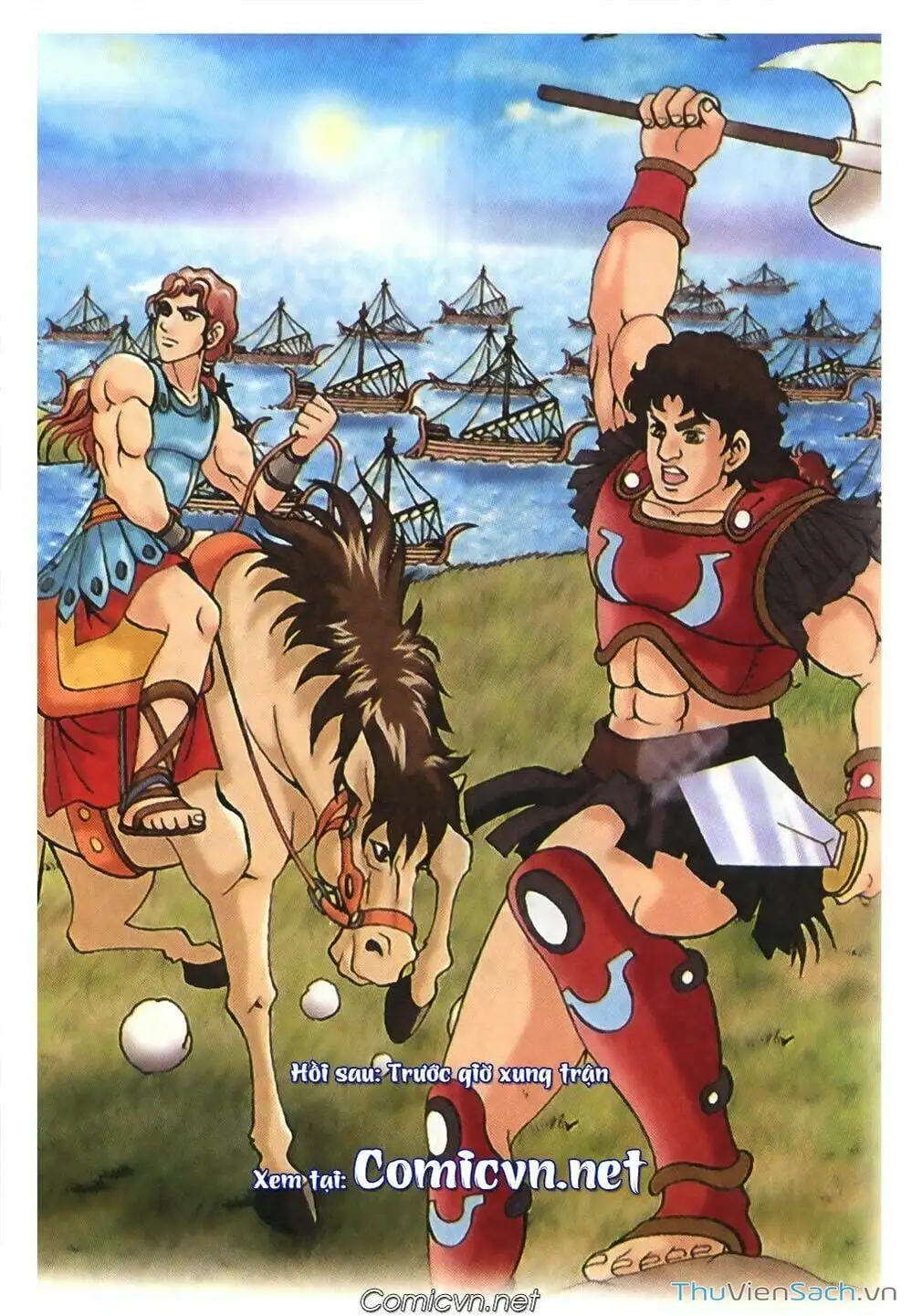 Truyện Tranh Thần Thoại Hy Lạp - Nguồn Gốc Các Vị Thần trang 3