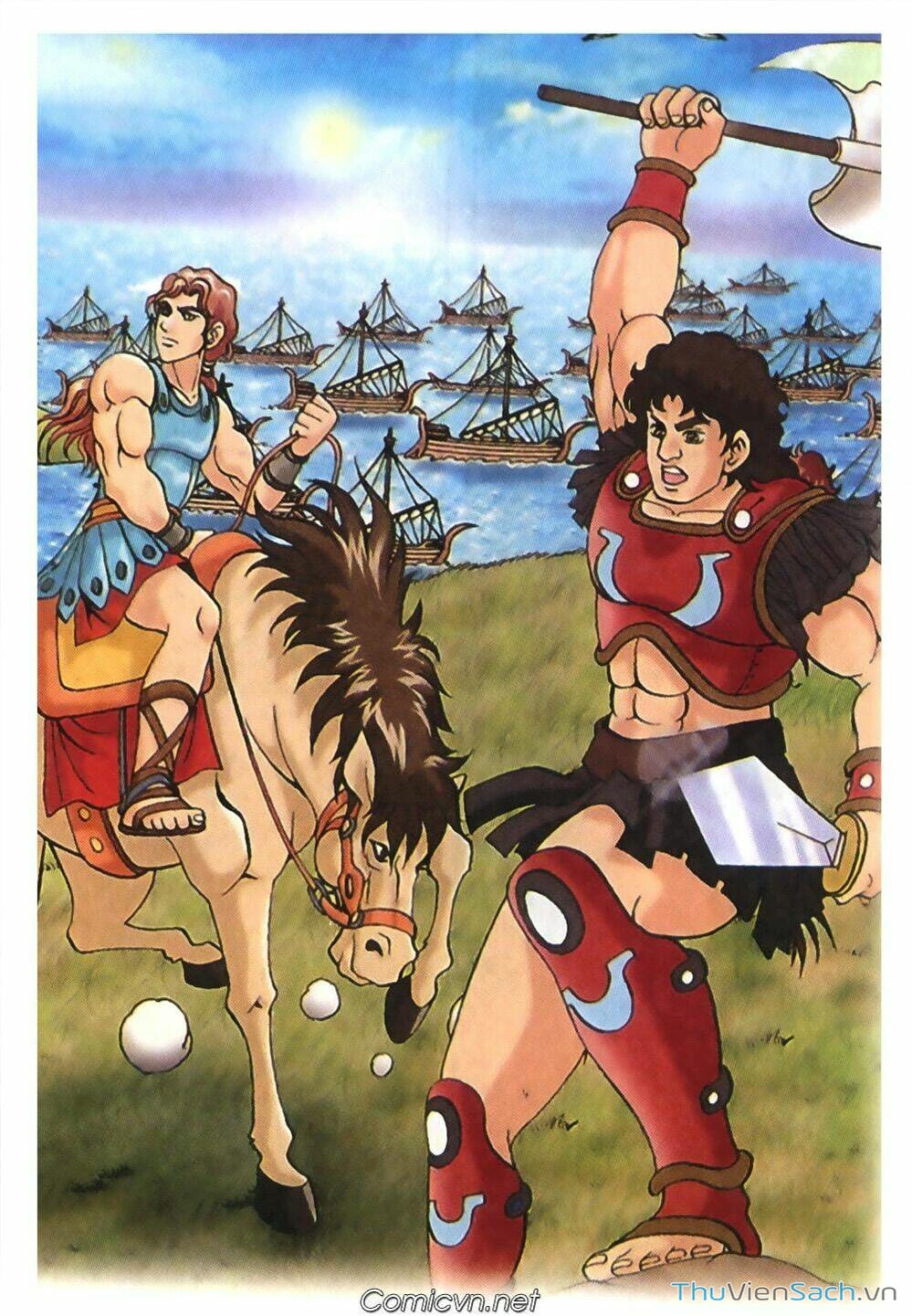 Truyện Tranh Thần Thoại Hy Lạp - Nguồn Gốc Các Vị Thần trang 3