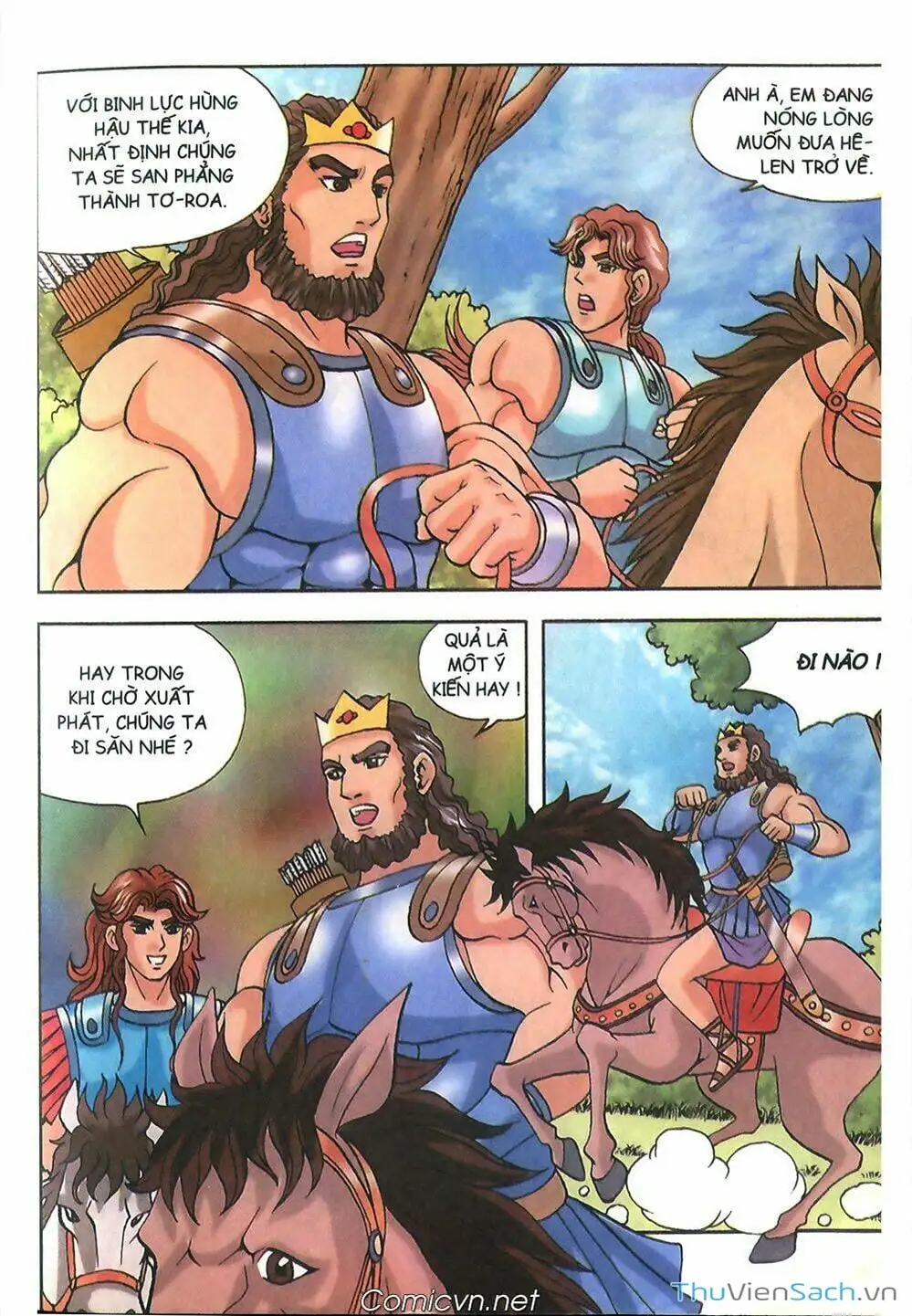 Truyện Tranh Thần Thoại Hy Lạp - Nguồn Gốc Các Vị Thần trang 3