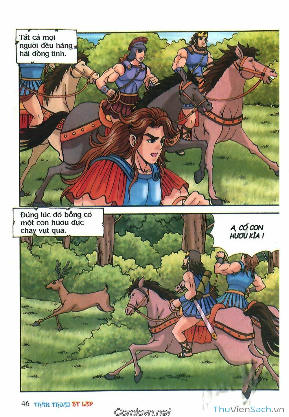 Truyện Tranh Thần Thoại Hy Lạp - Nguồn Gốc Các Vị Thần trang 3