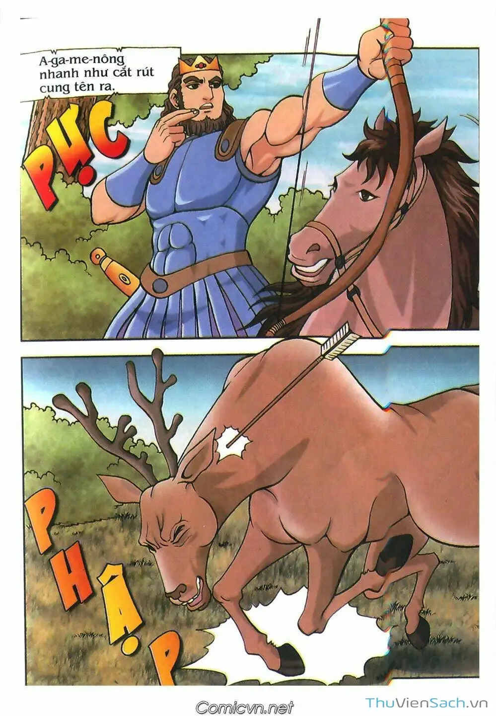 Truyện Tranh Thần Thoại Hy Lạp - Nguồn Gốc Các Vị Thần trang 3