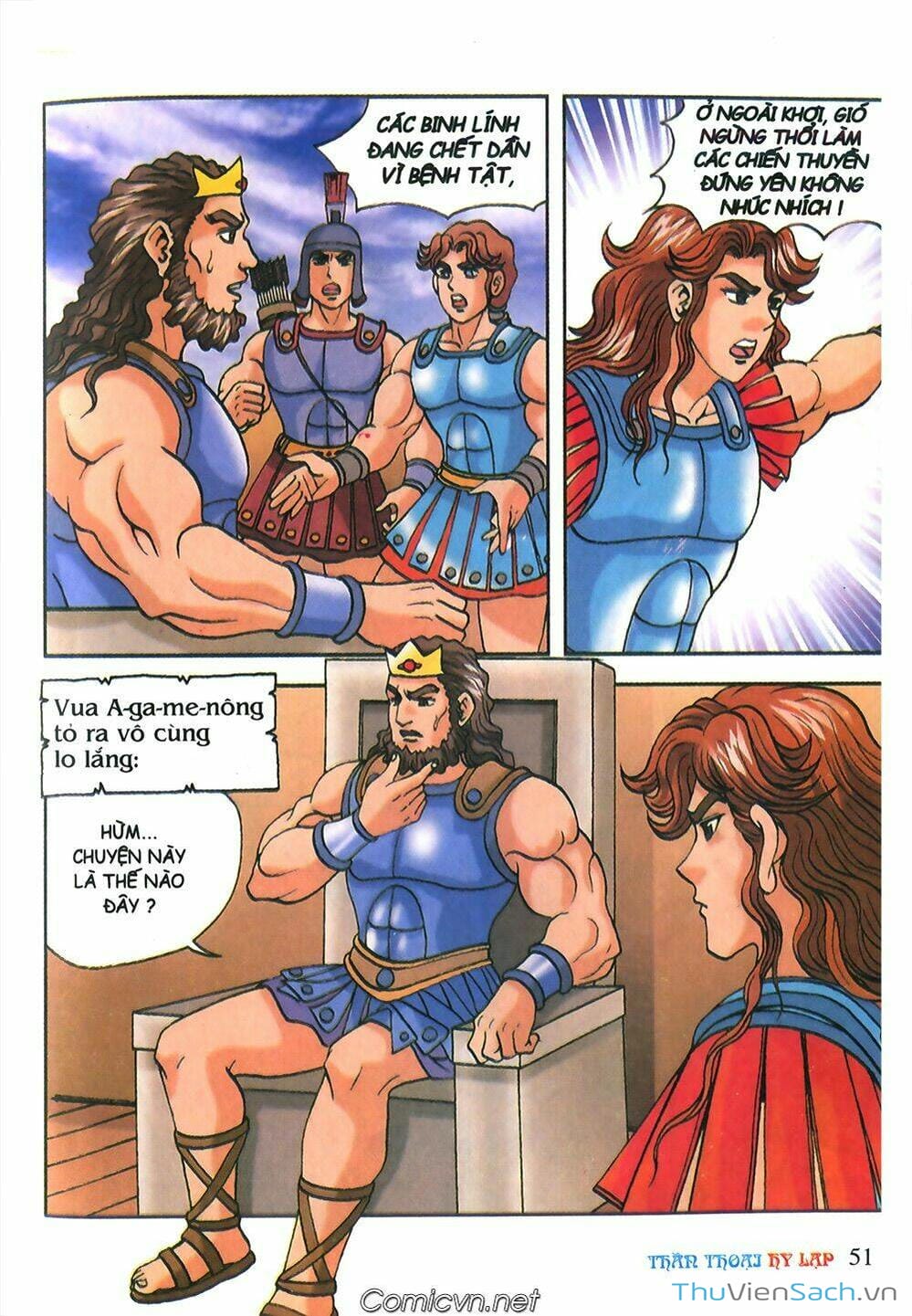 Truyện Tranh Thần Thoại Hy Lạp - Nguồn Gốc Các Vị Thần trang 3