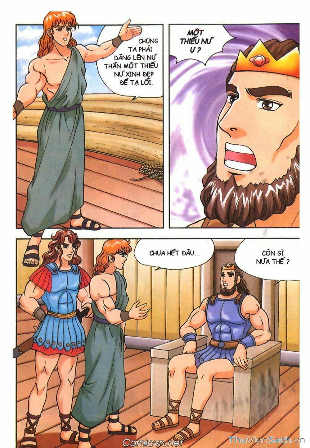 Truyện Tranh Thần Thoại Hy Lạp - Nguồn Gốc Các Vị Thần trang 3