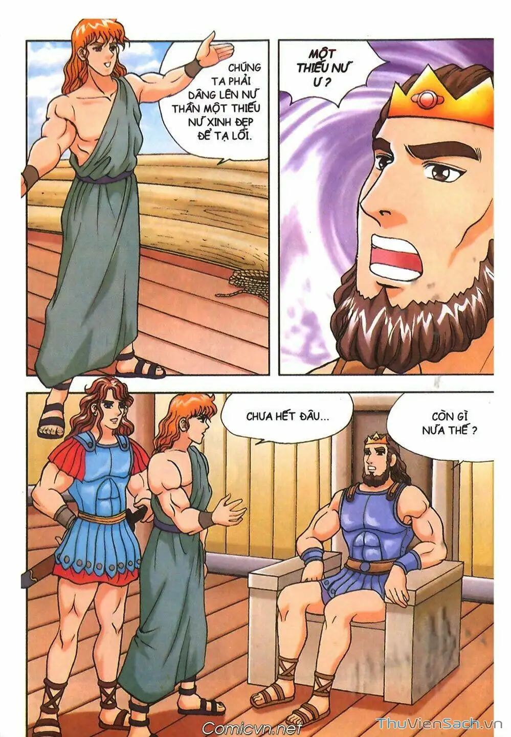 Truyện Tranh Thần Thoại Hy Lạp - Nguồn Gốc Các Vị Thần trang 3