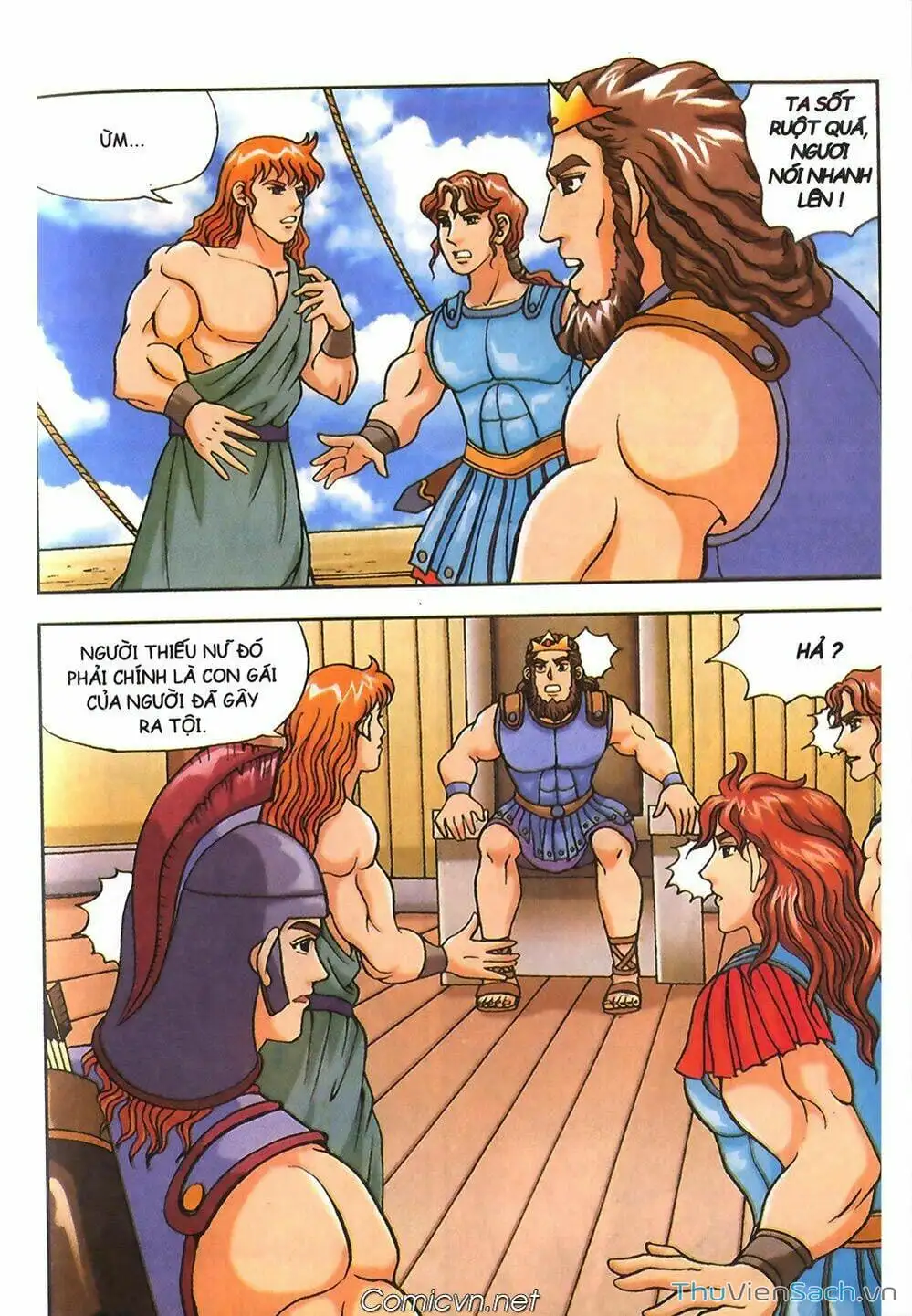 Truyện Tranh Thần Thoại Hy Lạp - Nguồn Gốc Các Vị Thần trang 3