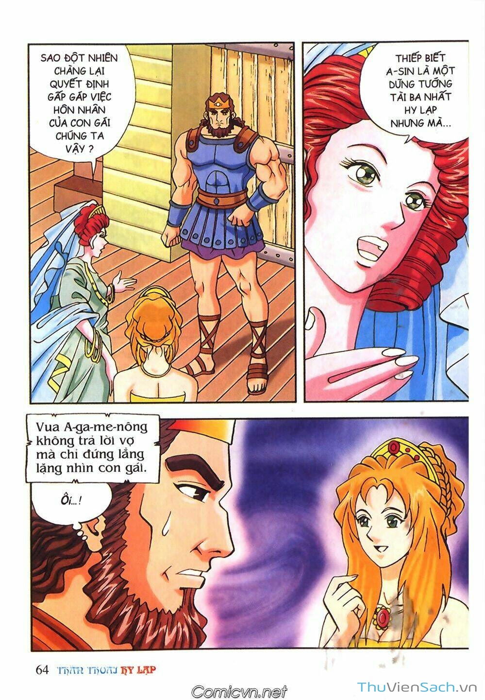 Truyện Tranh Thần Thoại Hy Lạp - Nguồn Gốc Các Vị Thần trang 3