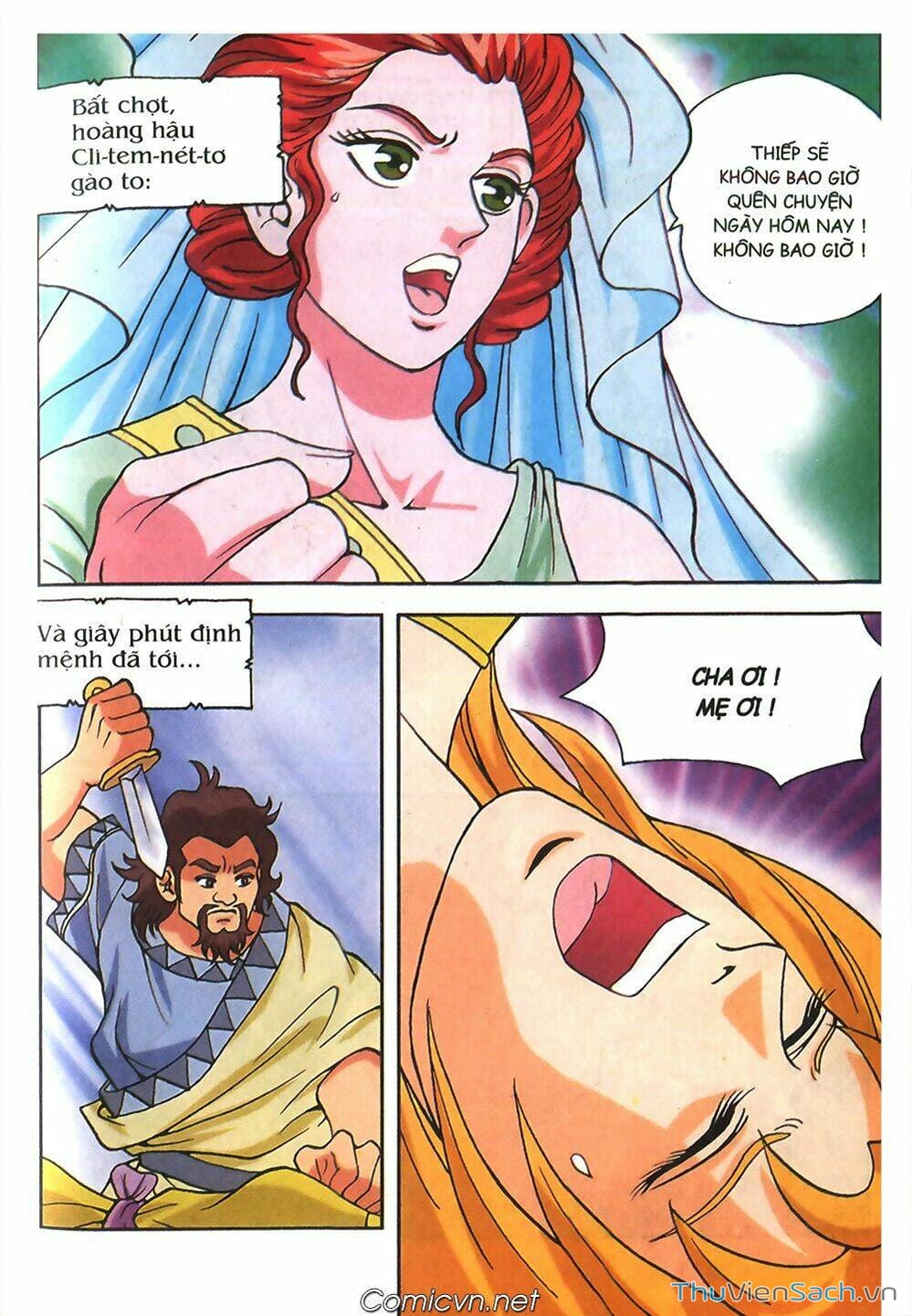 Truyện Tranh Thần Thoại Hy Lạp - Nguồn Gốc Các Vị Thần trang 3