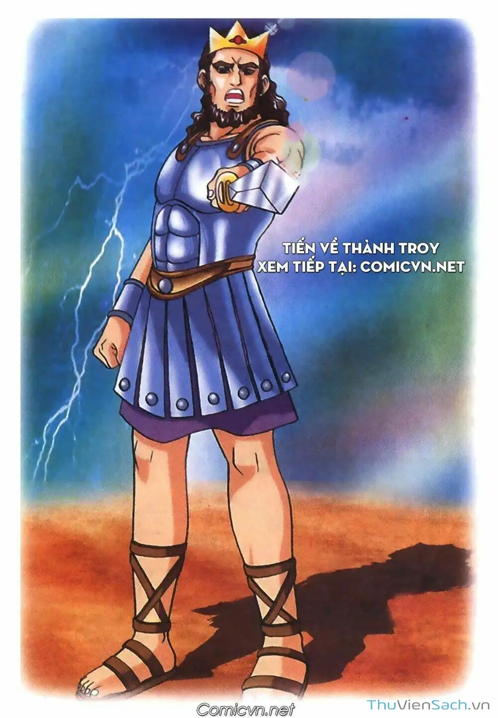 Truyện Tranh Thần Thoại Hy Lạp - Nguồn Gốc Các Vị Thần trang 3