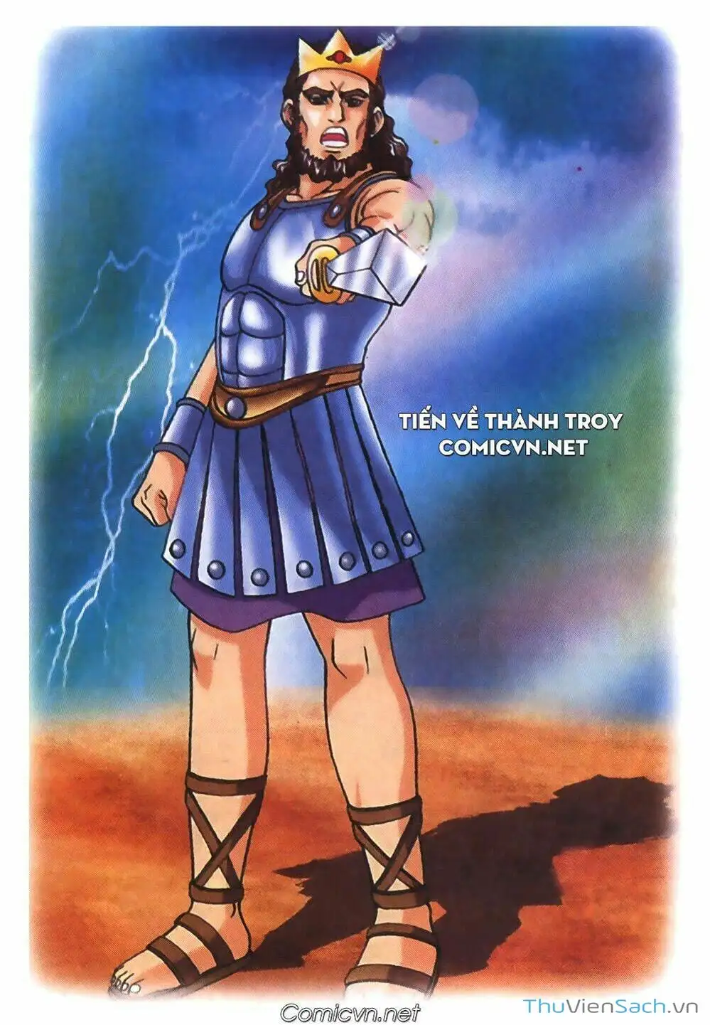 Truyện Tranh Thần Thoại Hy Lạp - Nguồn Gốc Các Vị Thần trang 3