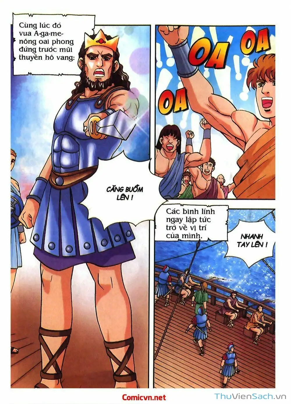 Truyện Tranh Thần Thoại Hy Lạp - Nguồn Gốc Các Vị Thần trang 3