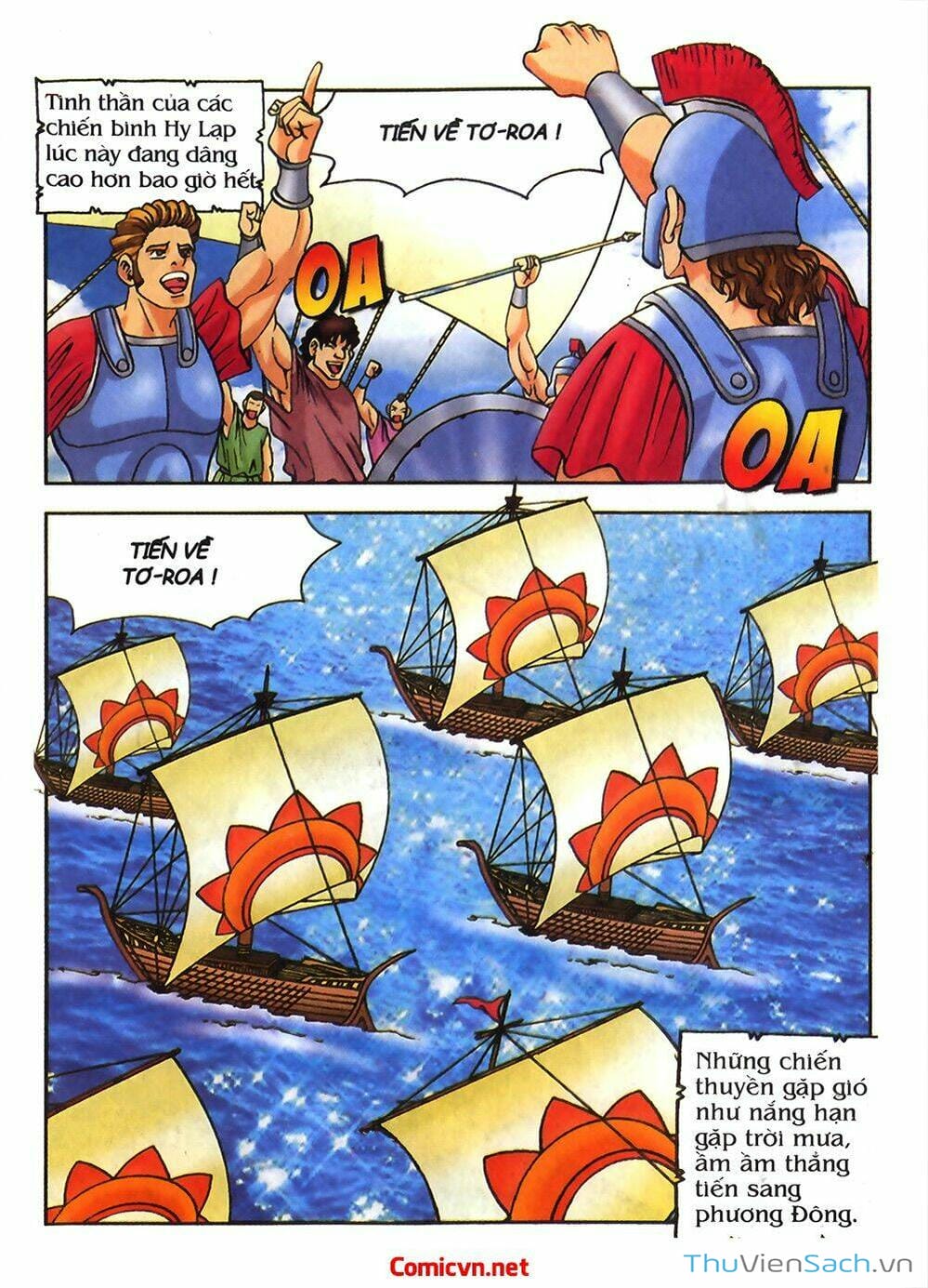 Truyện Tranh Thần Thoại Hy Lạp - Nguồn Gốc Các Vị Thần trang 3