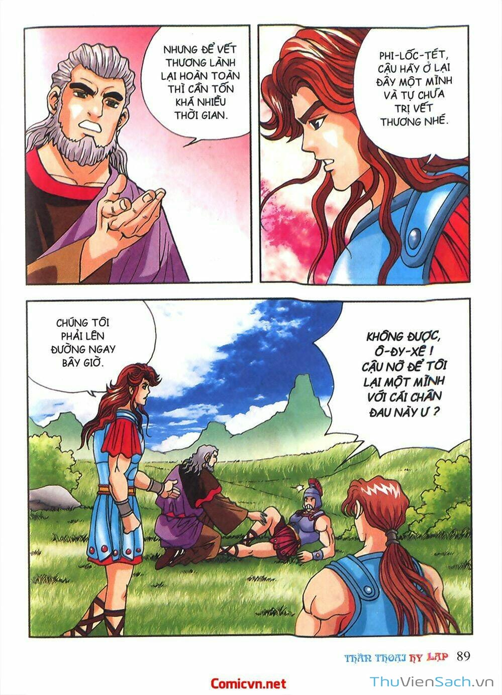 Truyện Tranh Thần Thoại Hy Lạp - Nguồn Gốc Các Vị Thần trang 3