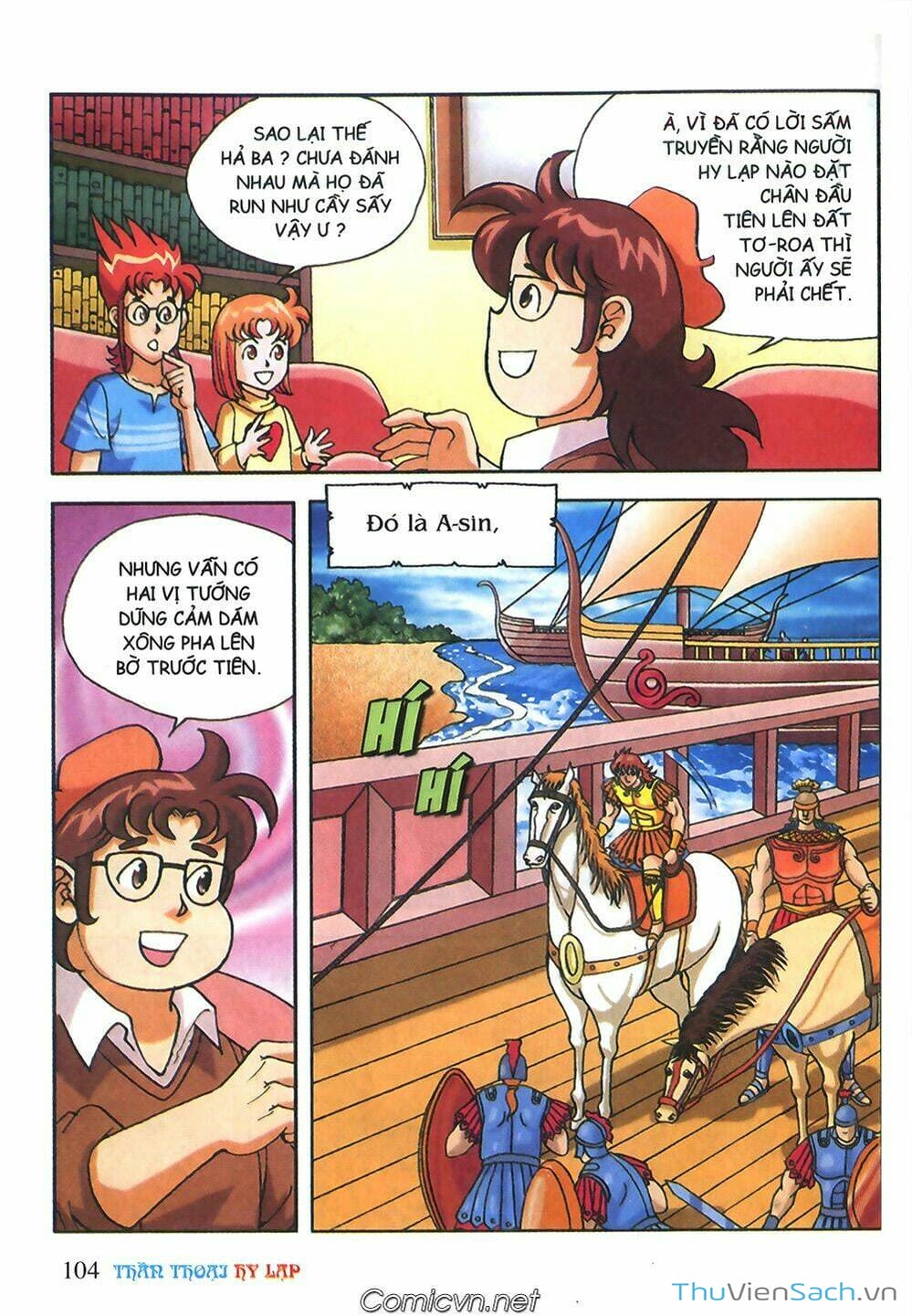 Truyện Tranh Thần Thoại Hy Lạp - Nguồn Gốc Các Vị Thần trang 3