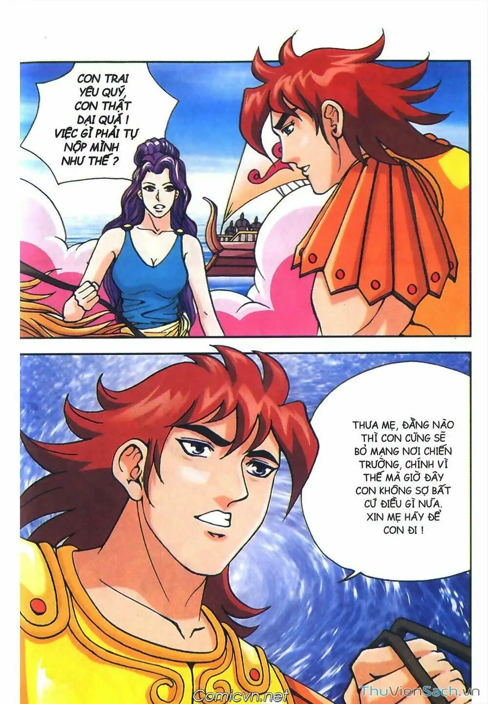 Truyện Tranh Thần Thoại Hy Lạp - Nguồn Gốc Các Vị Thần trang 3