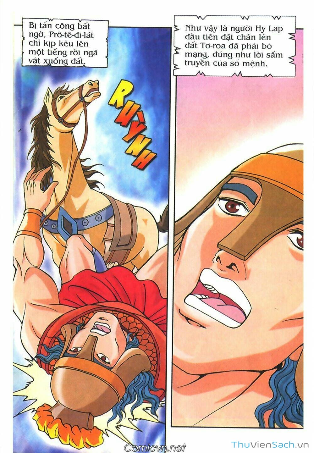 Truyện Tranh Thần Thoại Hy Lạp - Nguồn Gốc Các Vị Thần trang 3