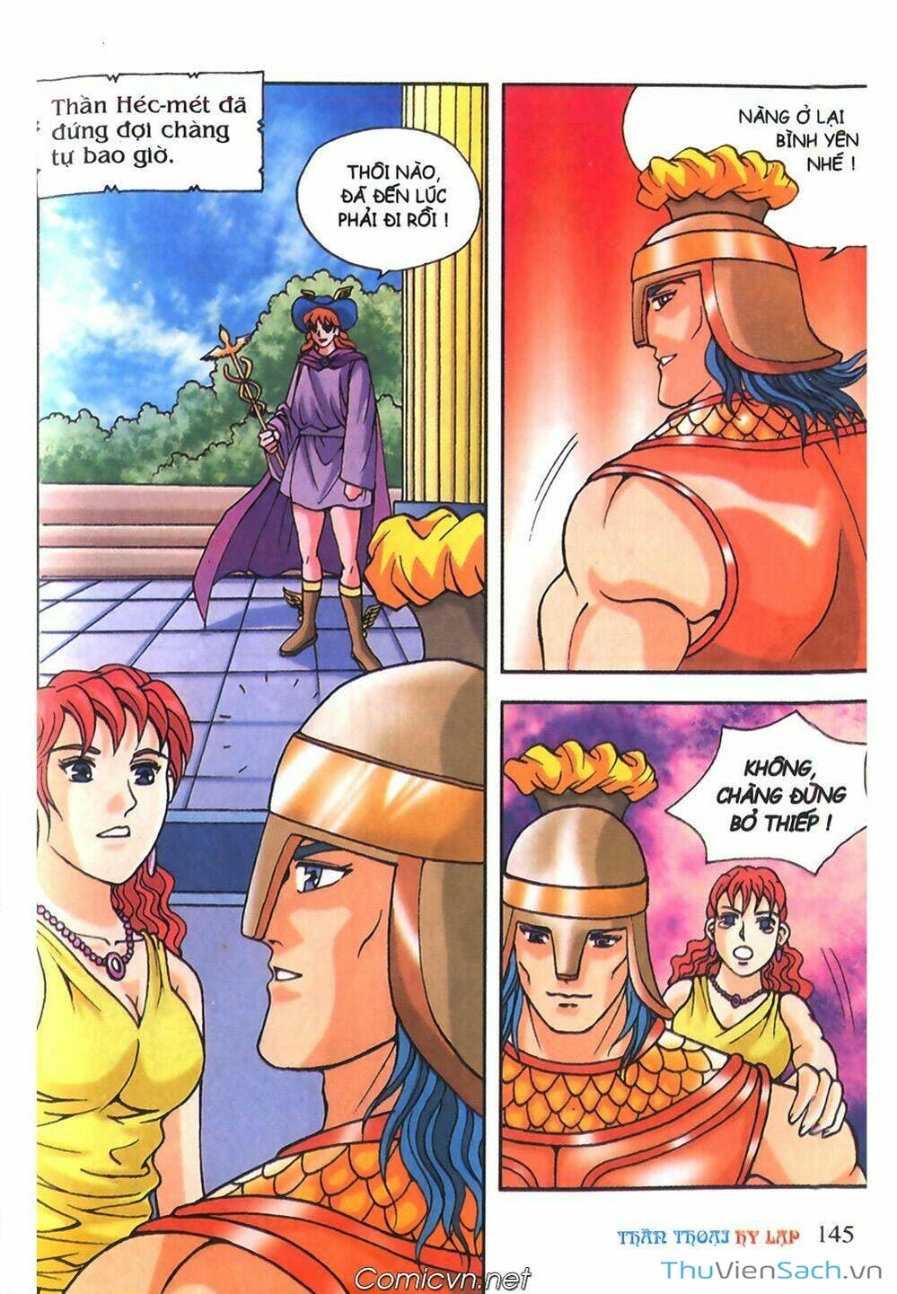 Truyện Tranh Thần Thoại Hy Lạp - Nguồn Gốc Các Vị Thần trang 3