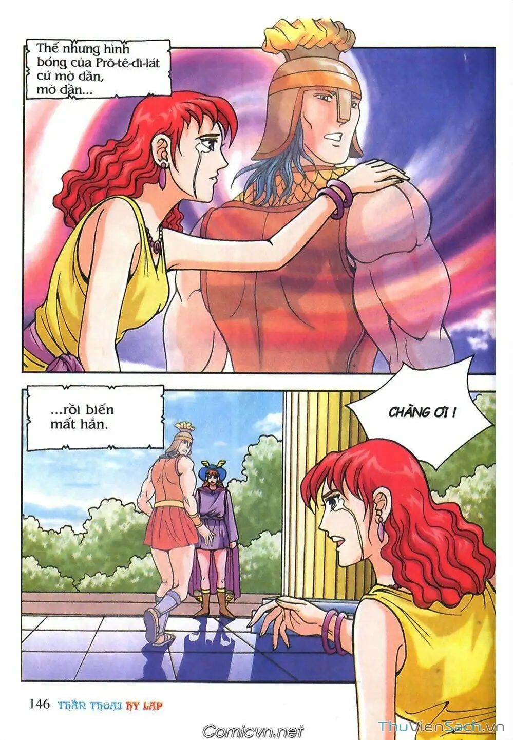 Truyện Tranh Thần Thoại Hy Lạp - Nguồn Gốc Các Vị Thần trang 3