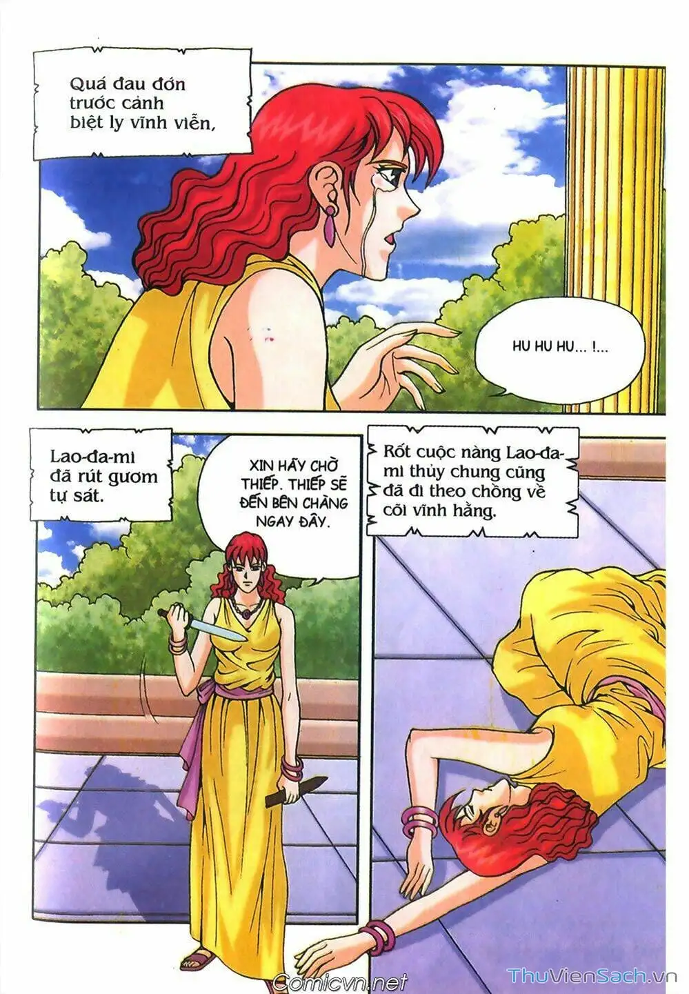 Truyện Tranh Thần Thoại Hy Lạp - Nguồn Gốc Các Vị Thần trang 3