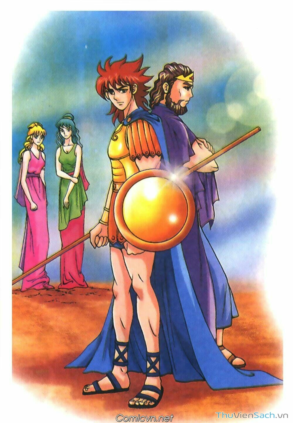 Truyện Tranh Thần Thoại Hy Lạp - Nguồn Gốc Các Vị Thần trang 3