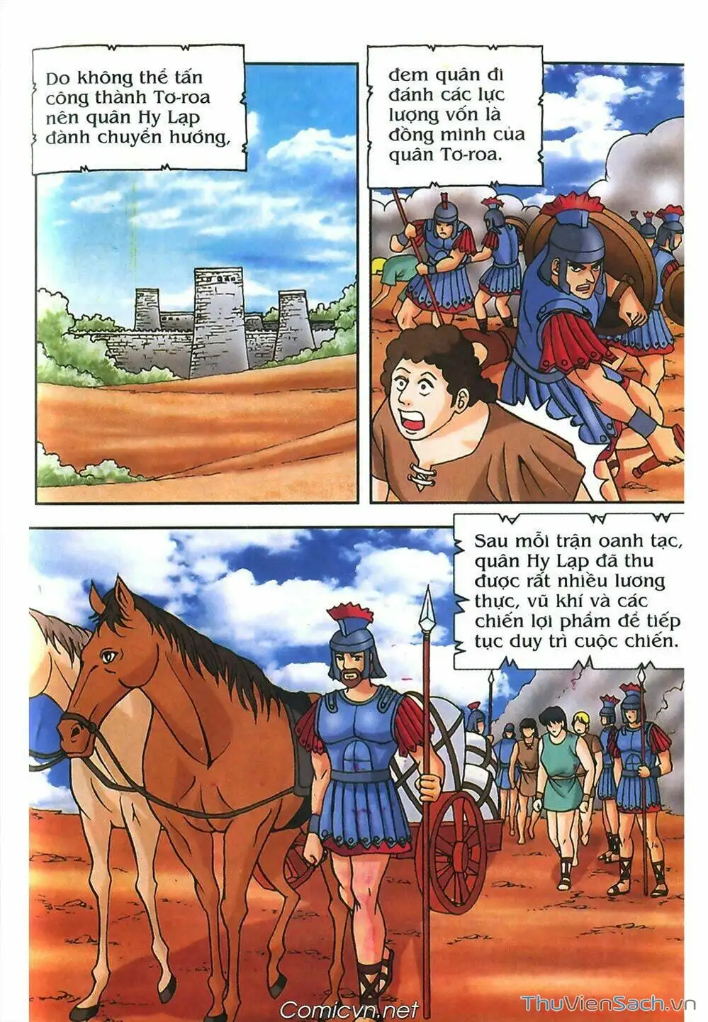 Truyện Tranh Thần Thoại Hy Lạp - Nguồn Gốc Các Vị Thần trang 3