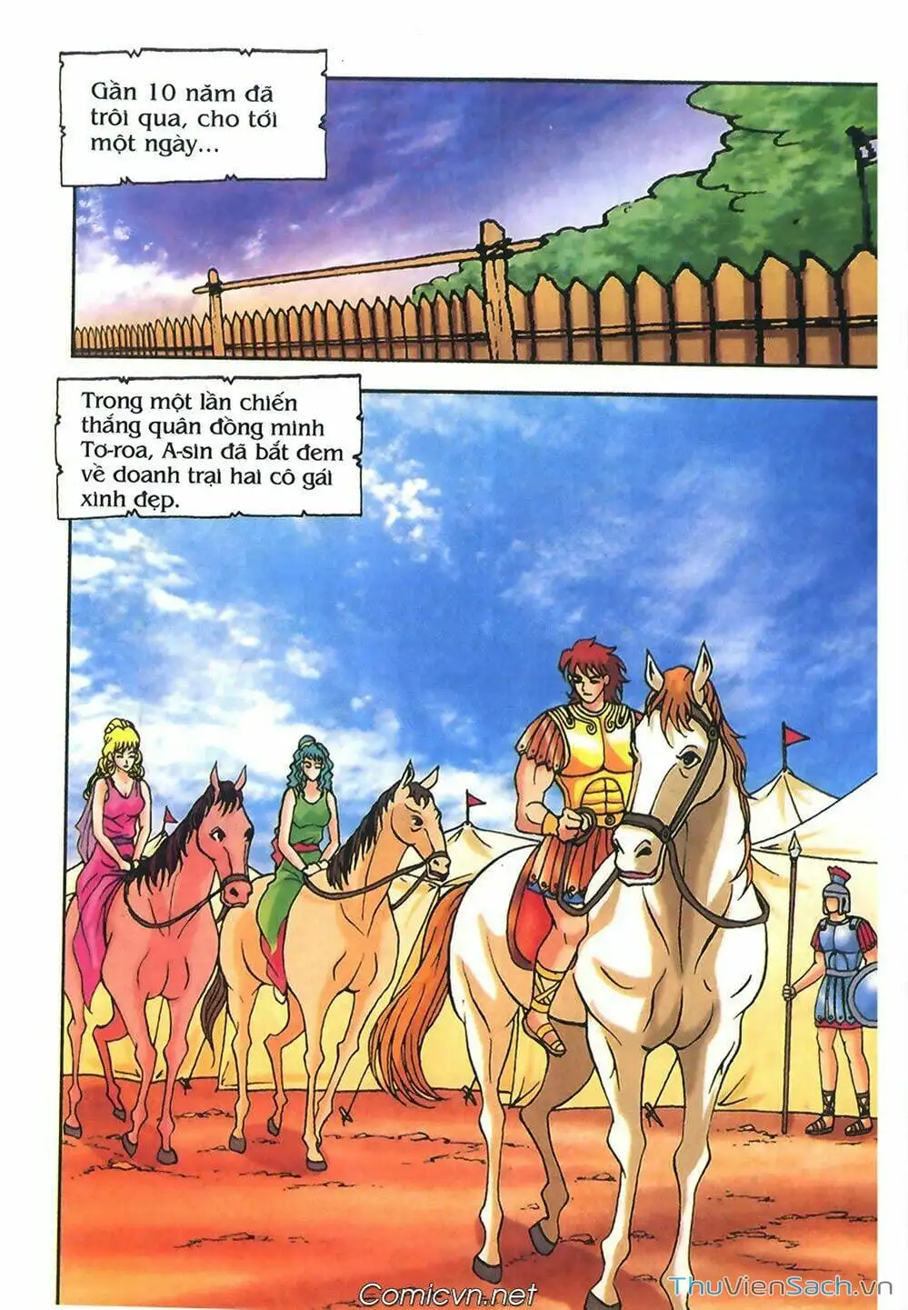 Truyện Tranh Thần Thoại Hy Lạp - Nguồn Gốc Các Vị Thần trang 3