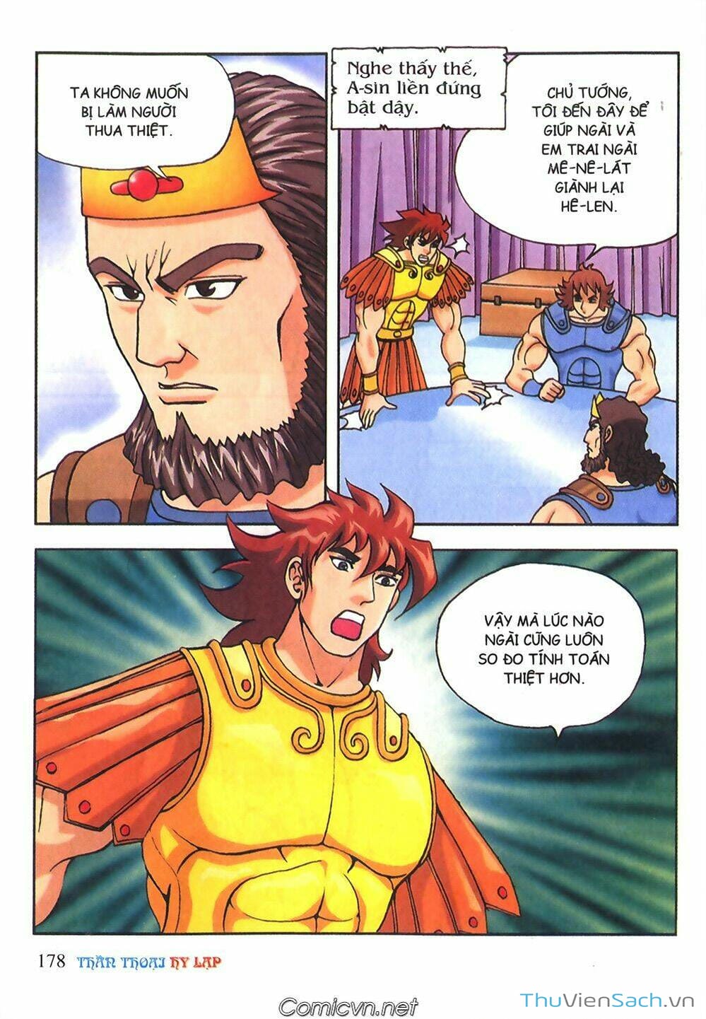 Truyện Tranh Thần Thoại Hy Lạp - Nguồn Gốc Các Vị Thần trang 3