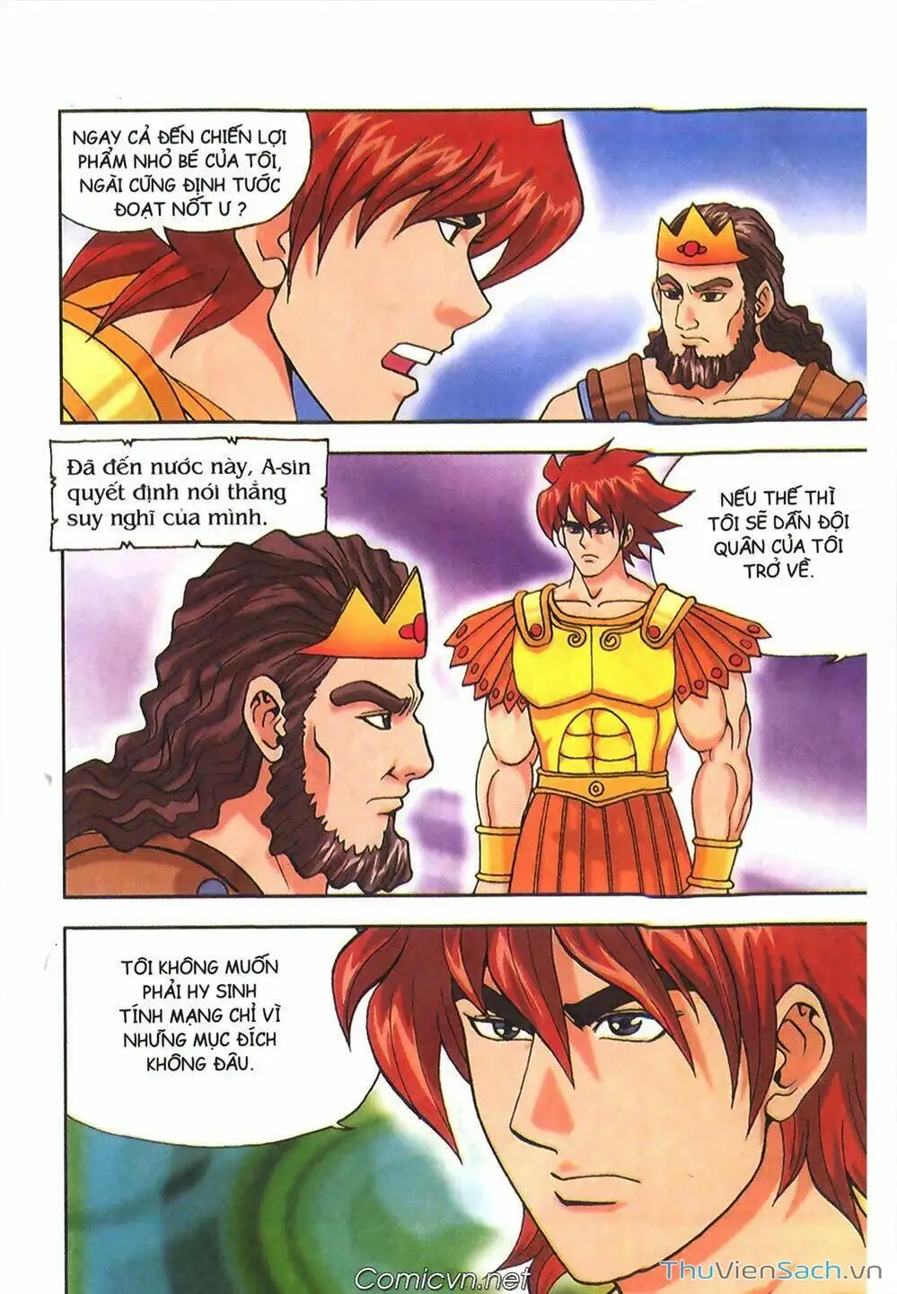 Truyện Tranh Thần Thoại Hy Lạp - Nguồn Gốc Các Vị Thần trang 3