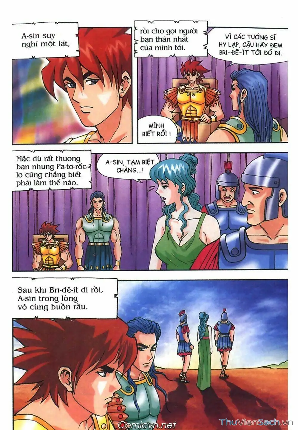 Truyện Tranh Thần Thoại Hy Lạp - Nguồn Gốc Các Vị Thần trang 3