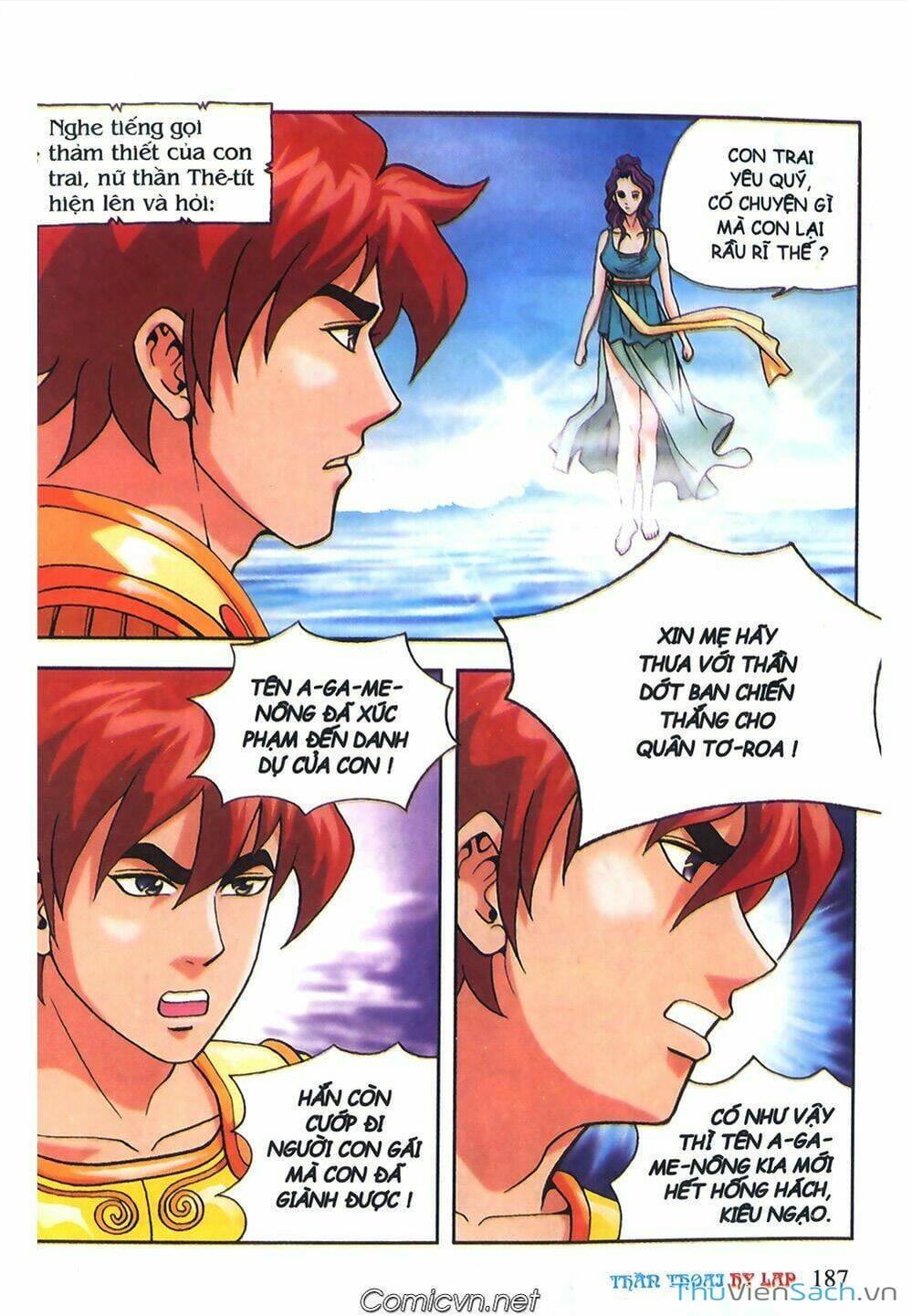 Truyện Tranh Thần Thoại Hy Lạp - Nguồn Gốc Các Vị Thần trang 3