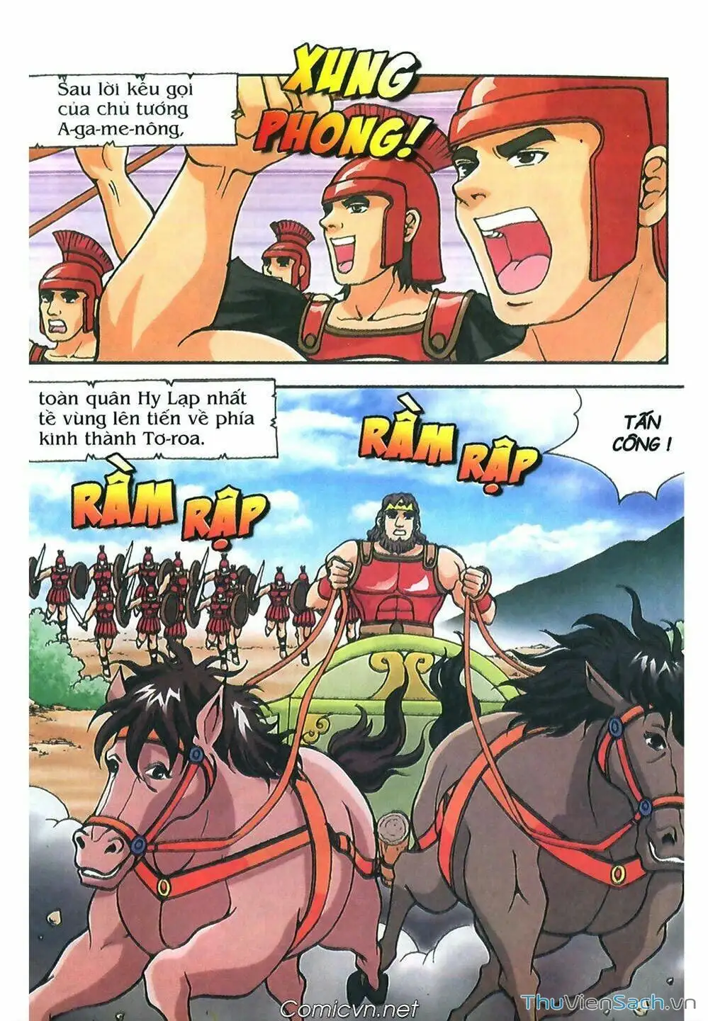 Truyện Tranh Thần Thoại Hy Lạp - Nguồn Gốc Các Vị Thần trang 3