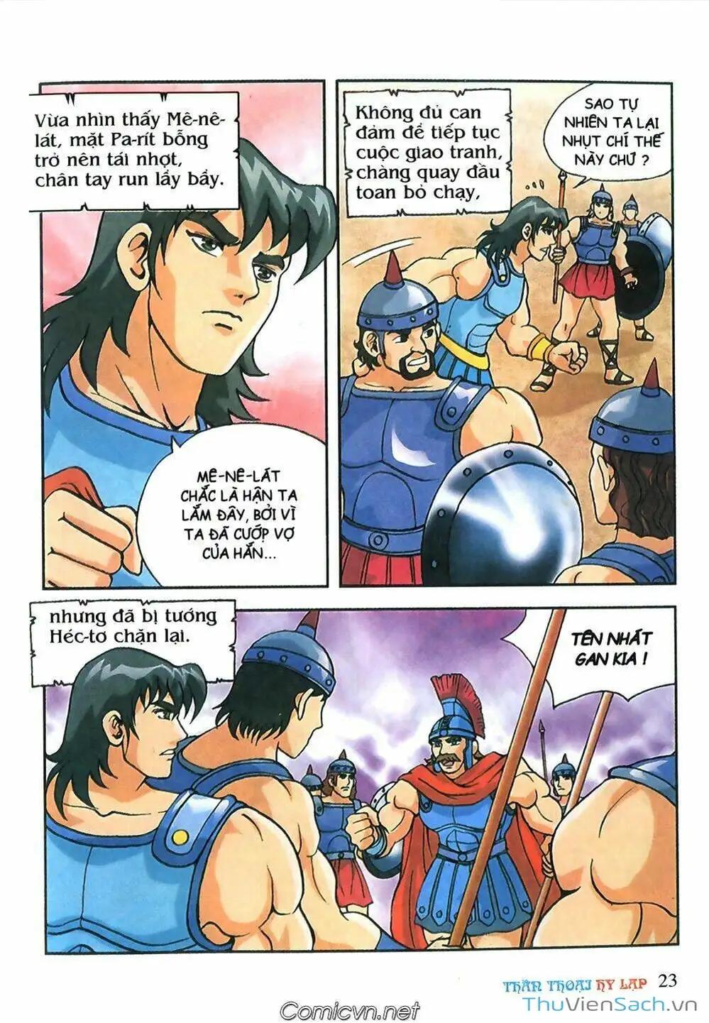 Truyện Tranh Thần Thoại Hy Lạp - Nguồn Gốc Các Vị Thần trang 3