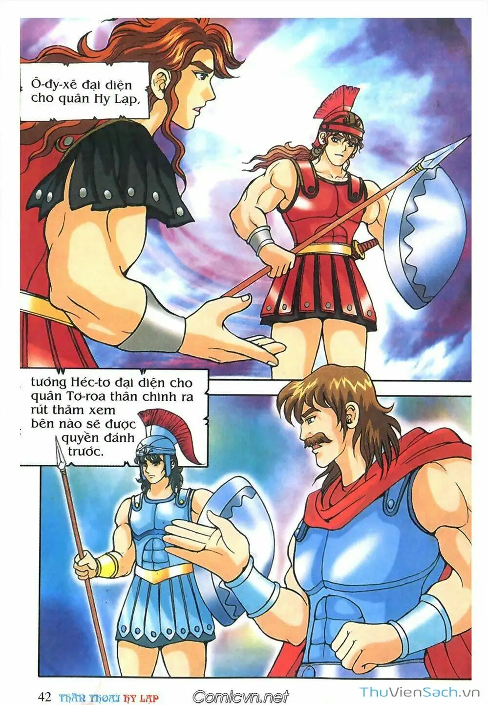 Truyện Tranh Thần Thoại Hy Lạp - Nguồn Gốc Các Vị Thần trang 3